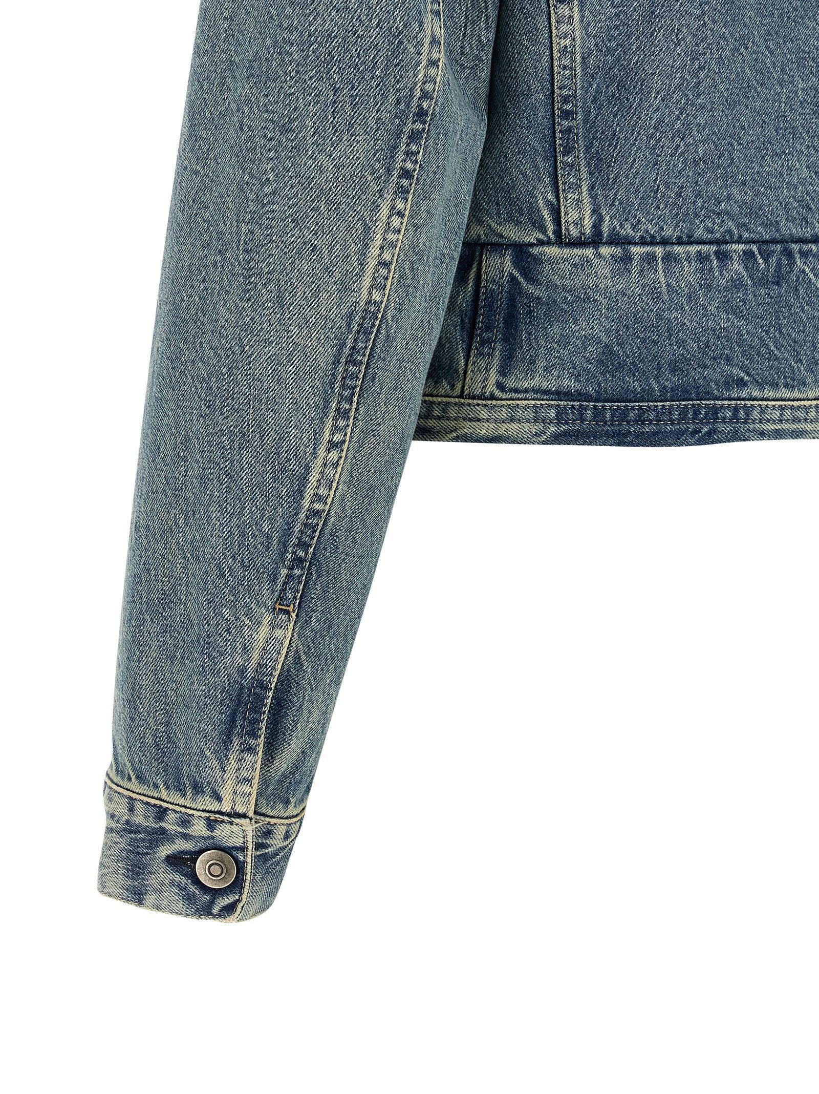 Maison Margiela Raw cut hem denim jacket Size M / US 6-8 / IT 42-44 - 4 Thumbnail
