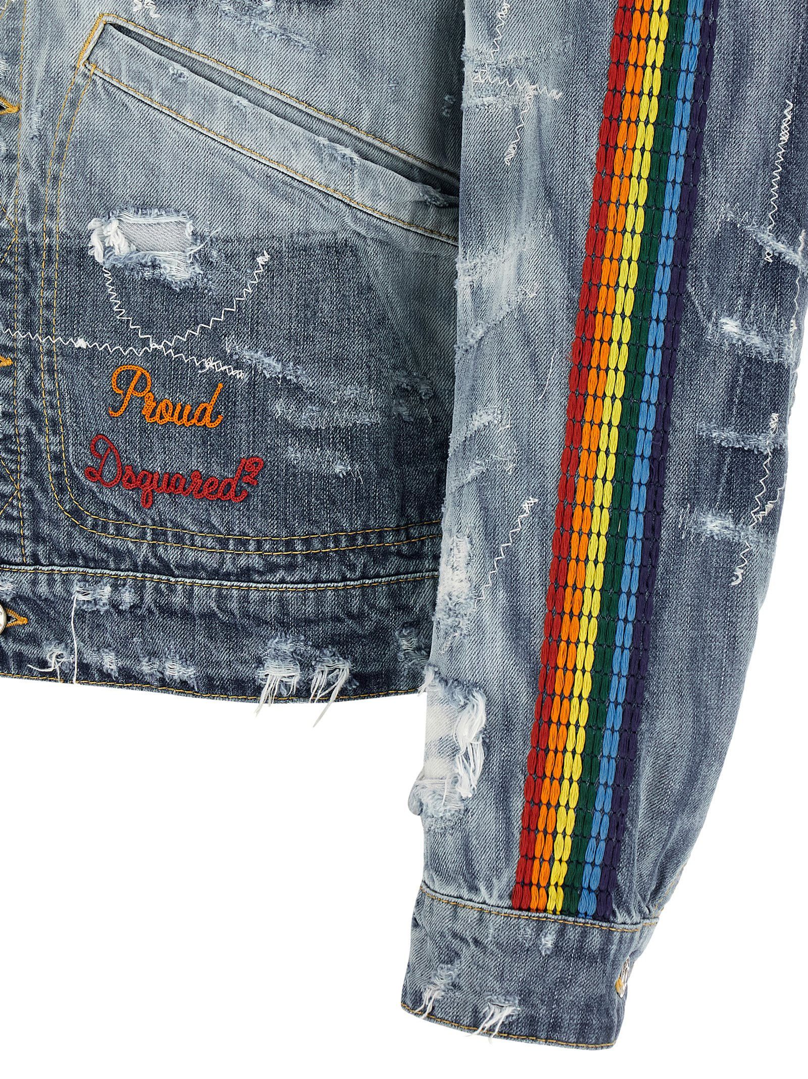 Dsquared2 'La Jean' denim jacket Size US L / EU 52-54 / 3 - 5 Thumbnail