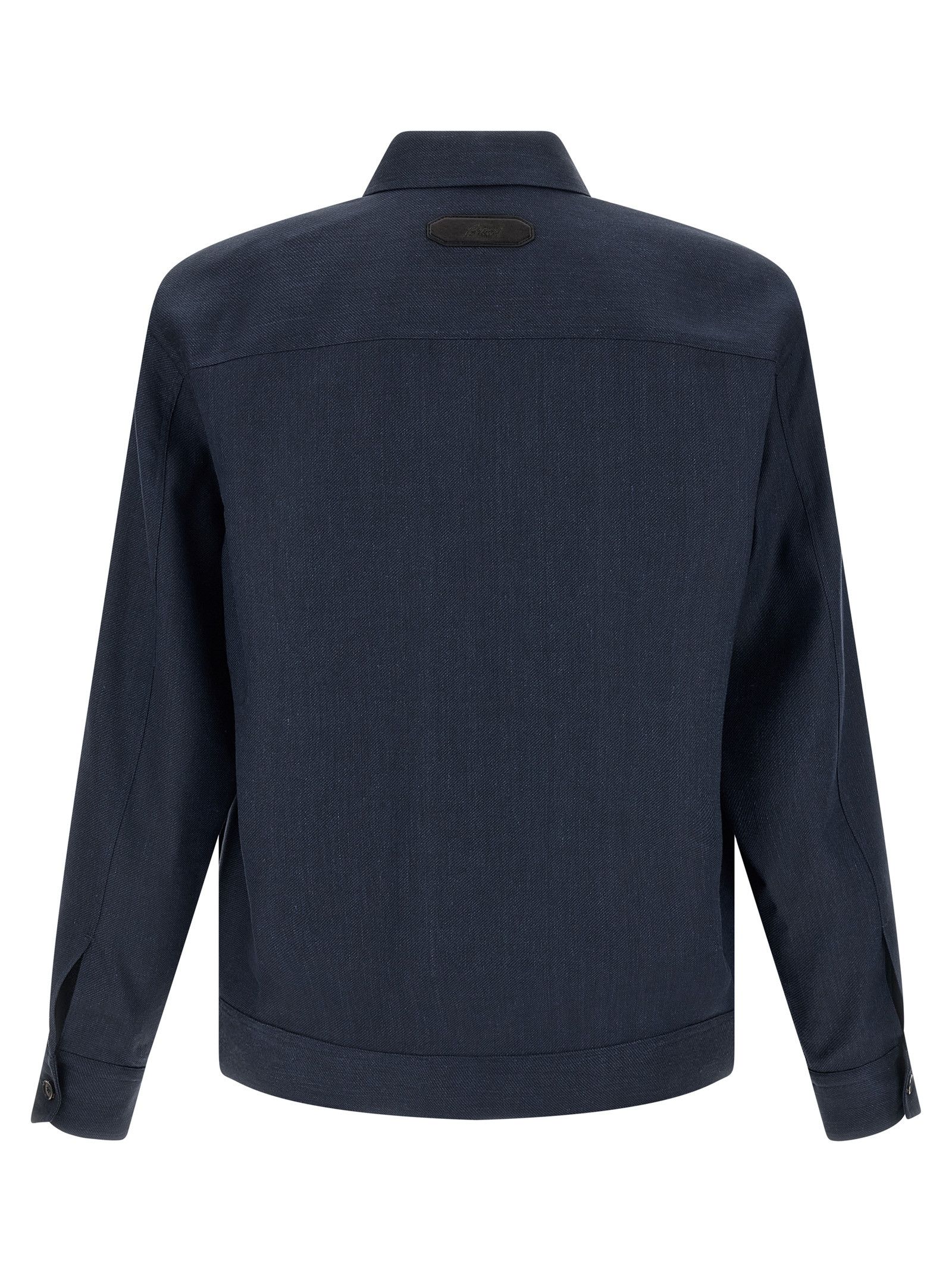 Brioni Linen wool blouson Size US M / EU 48-50 / 2 - 2 Thumbnail