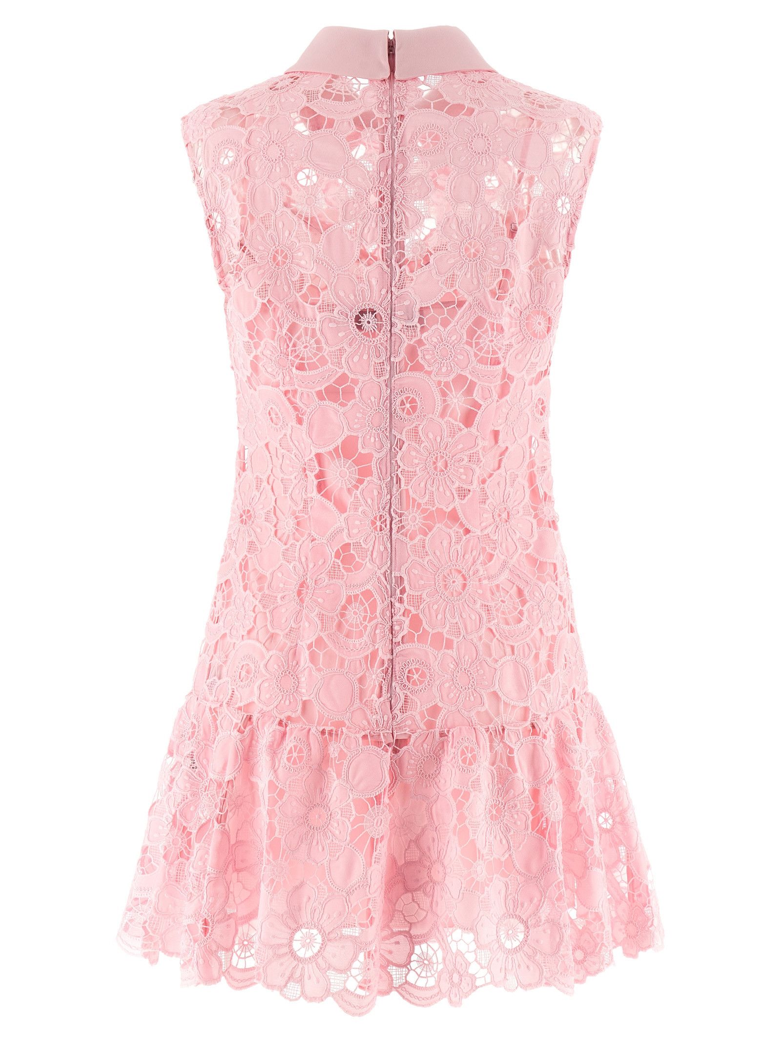 Self-Portrait 'Pink Lace collared' dress Size M / US 6-8 / IT 42-44 - 2 Thumbnail