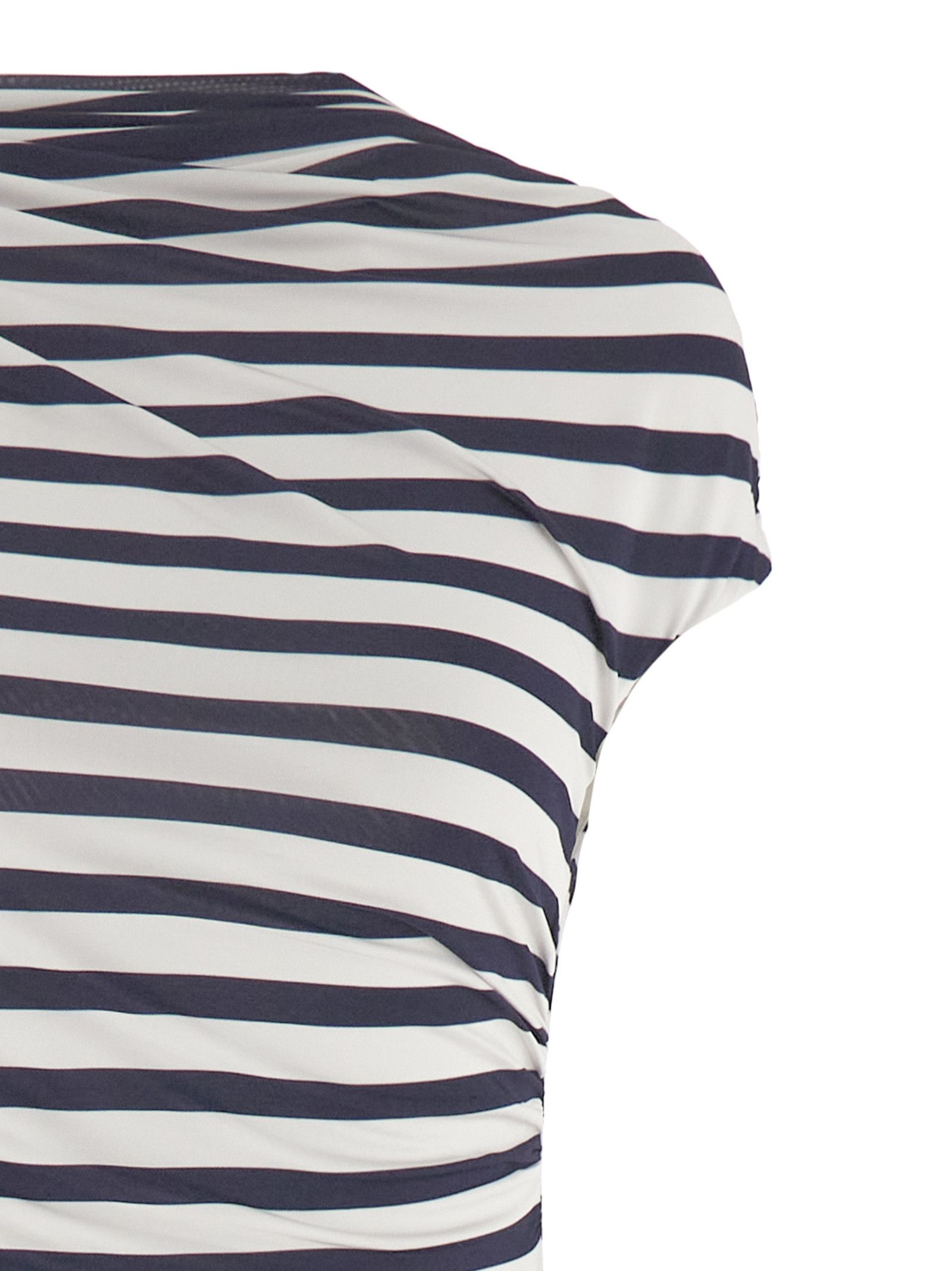 Self-Portrait 'Navy Stripe Jersey Maxi' dress Size S / US 4 / IT 40 - 3 Thumbnail