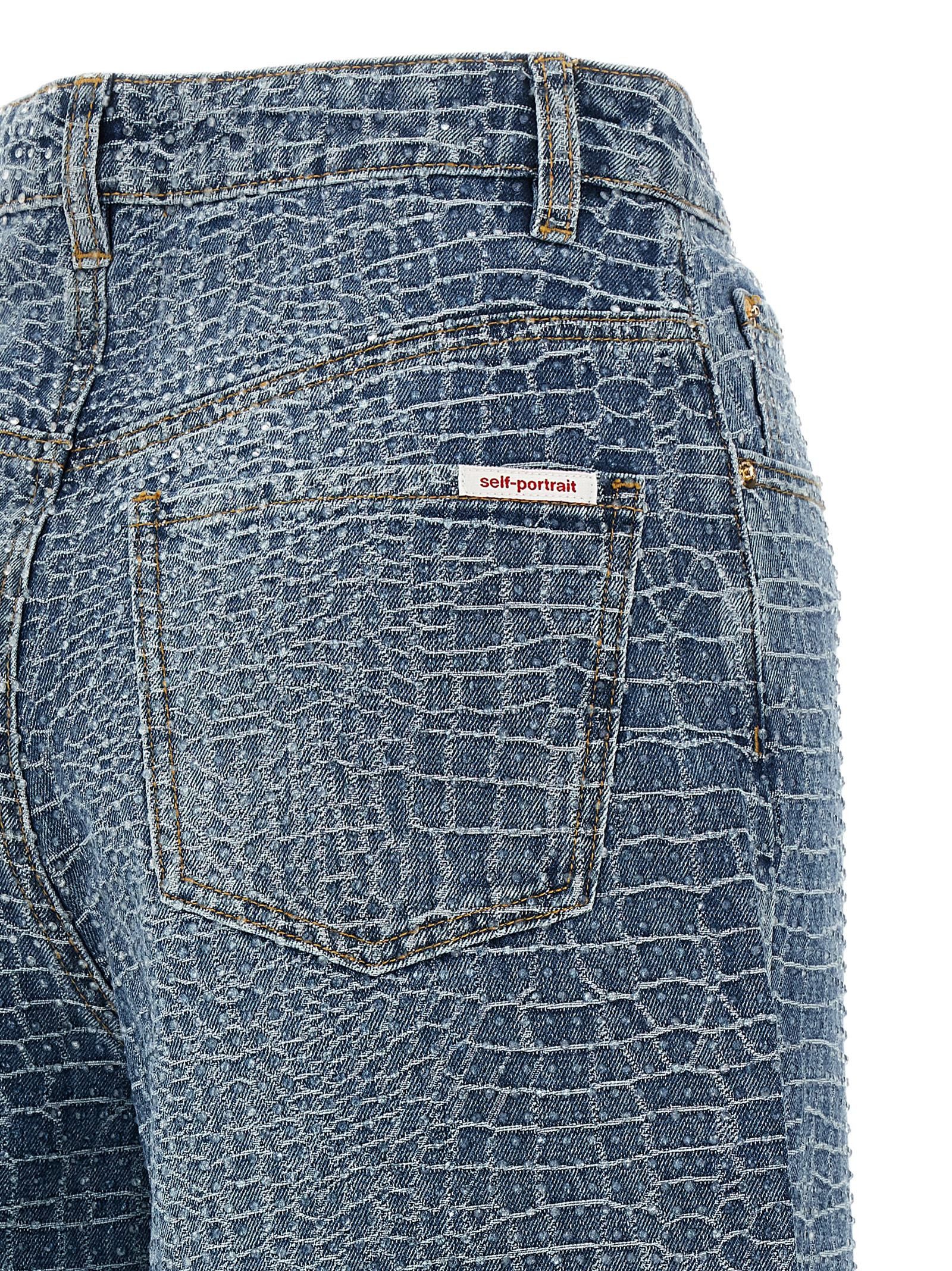 Self-Portrait 'Rhinestone' jeans Size 26" / US 2 / IT 38 - 4 Thumbnail