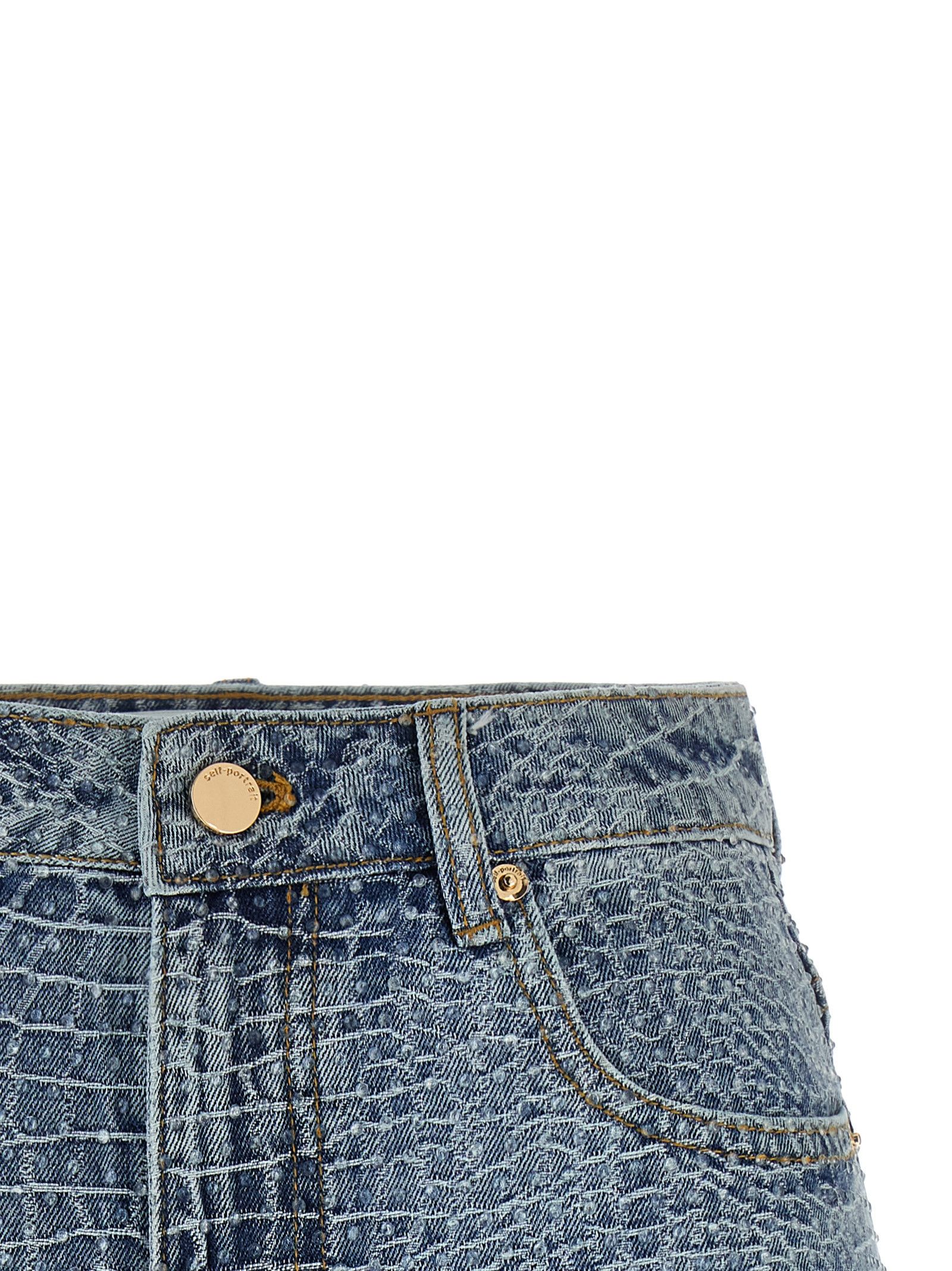 Self-Portrait 'Rhinestone' shorts Size 24" / US 00 / IT 34 - 3 Thumbnail