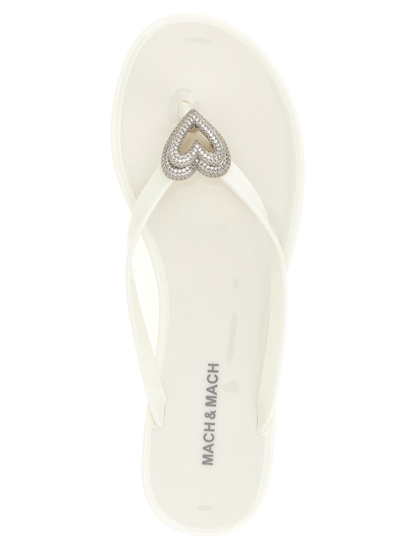 MACH & MACH 'Double Heart' sandals Size US 5 / IT 35 - 4 Thumbnail
