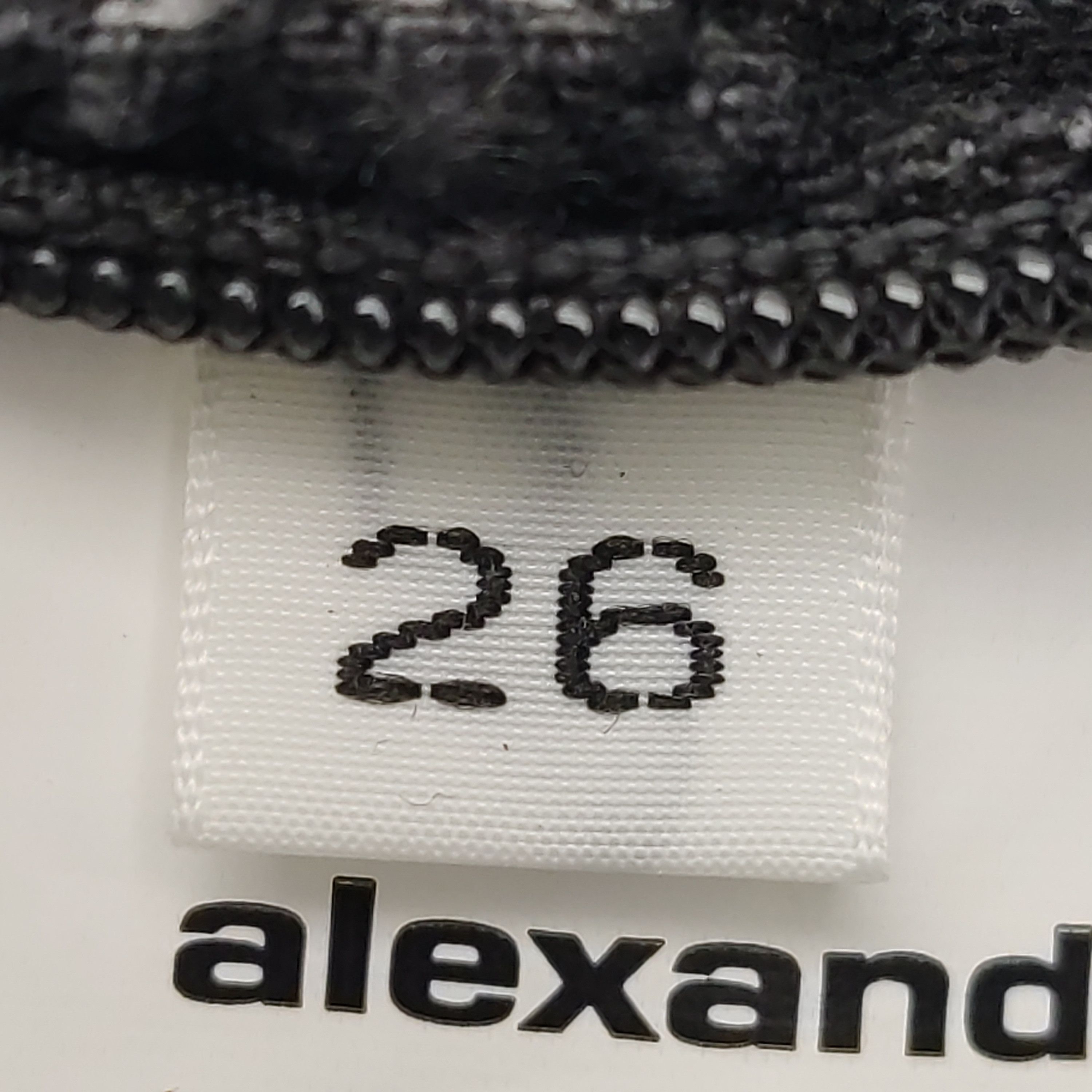 Alexander Wang Alexander Wang Black Denim Mini Dress Size 26 Size XS / US 0-2 / IT 36-38 - 6 Thumbnail