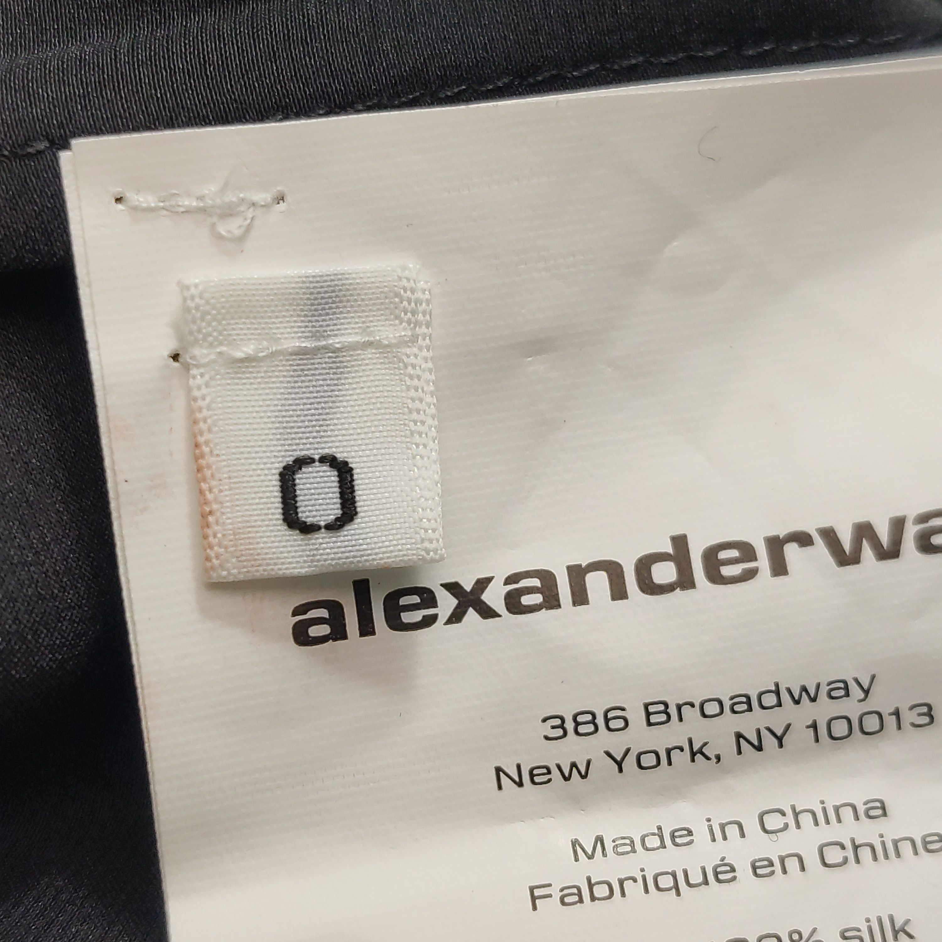 Alexander Wang Alexander Wang Silk Mini Dress Size 0 Size XS / US 0-2 / IT 36-38 - 7 Thumbnail