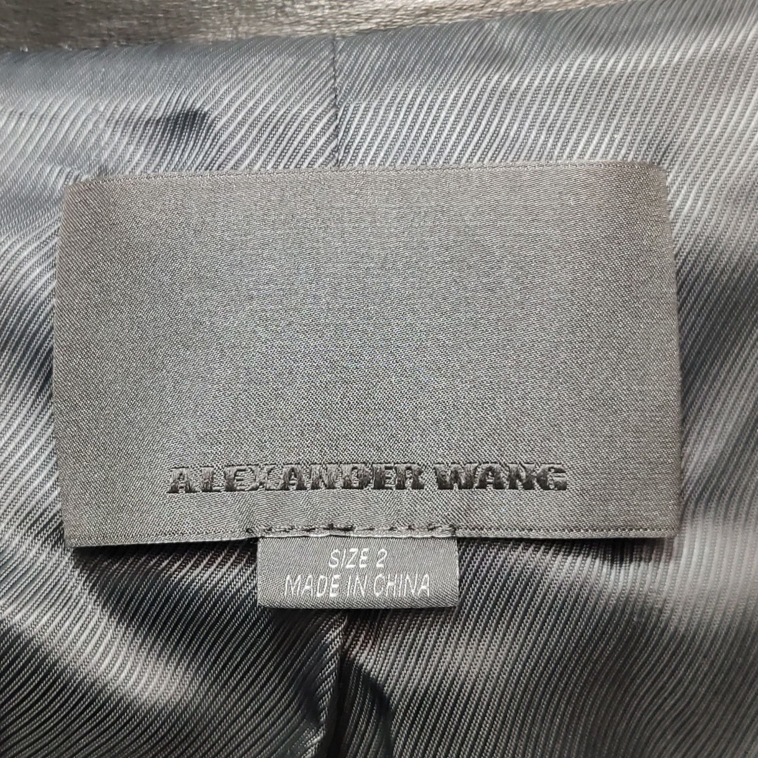Alexander Wang Alexander Wang Leather Combo Hooded Coat Size 2 Size XS / US 0-2 / IT 36-38 - 4 Thumbnail
