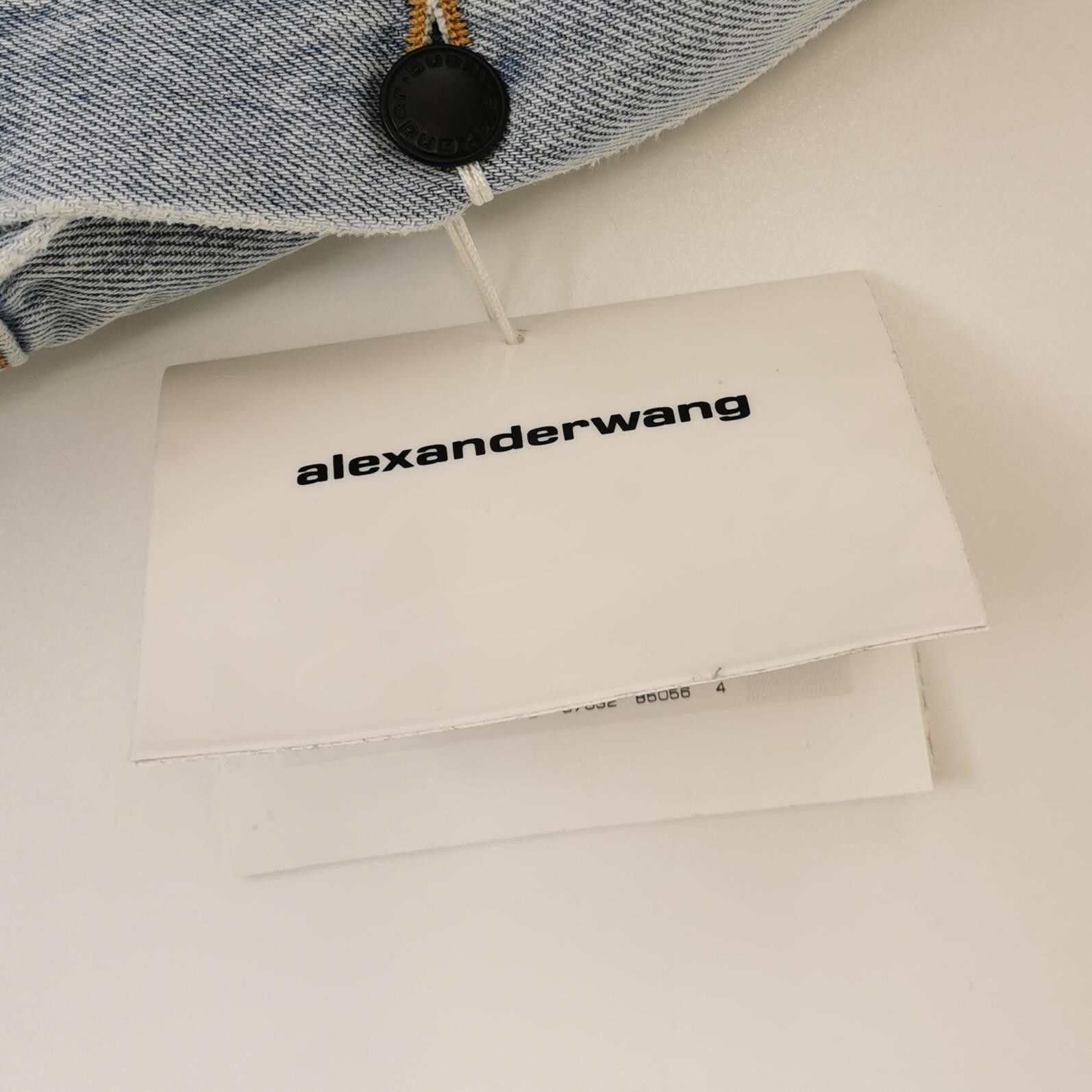 Alexander Wang Alexander Wang Logo Patch Denim Jacket Size XS Size XS / US 0-2 / IT 36-38 - 5 Thumbnail