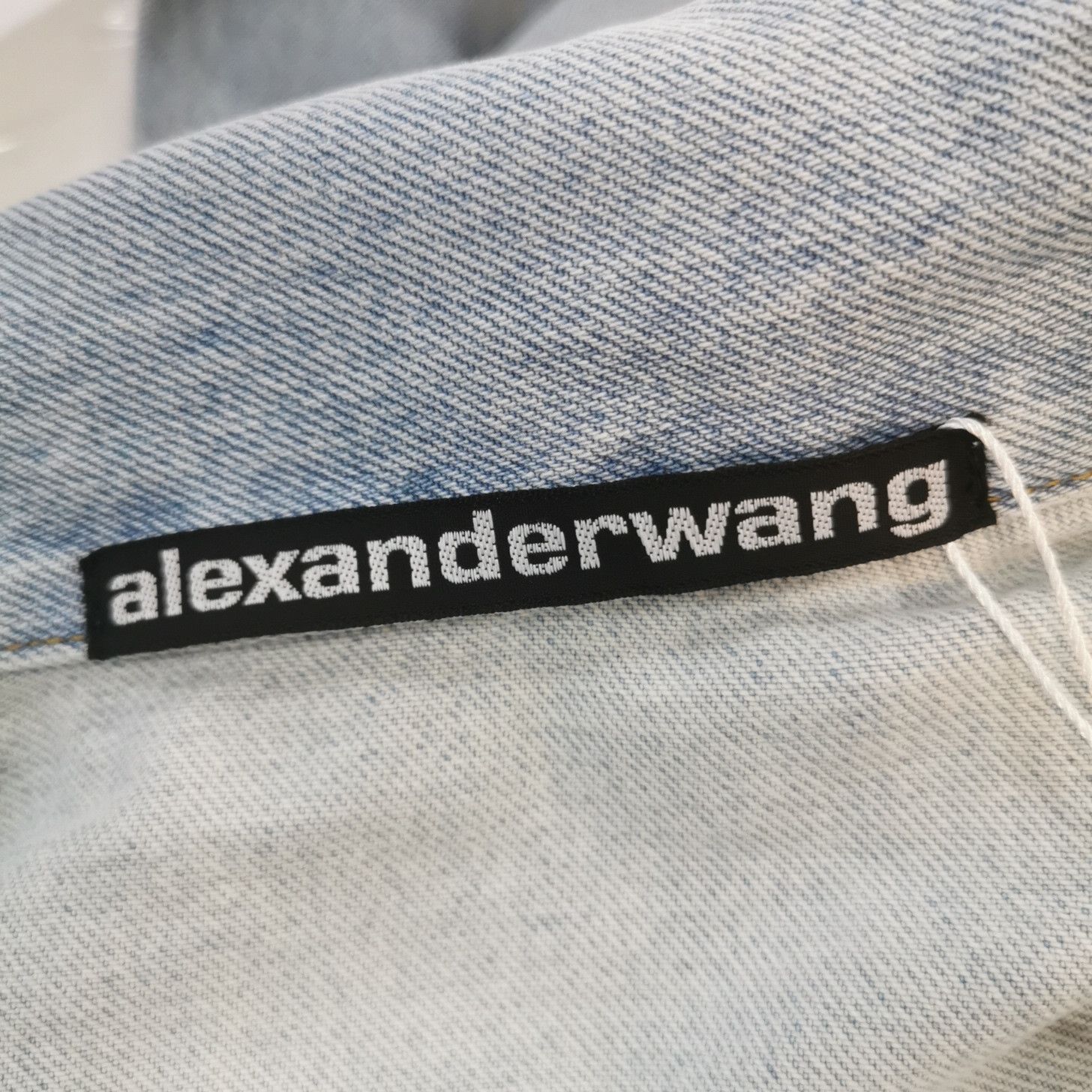 Alexander Wang Alexander Wang Logo Patch Denim Jacket XS Size XS / US 0-2 / IT 36-38 - 6 Thumbnail