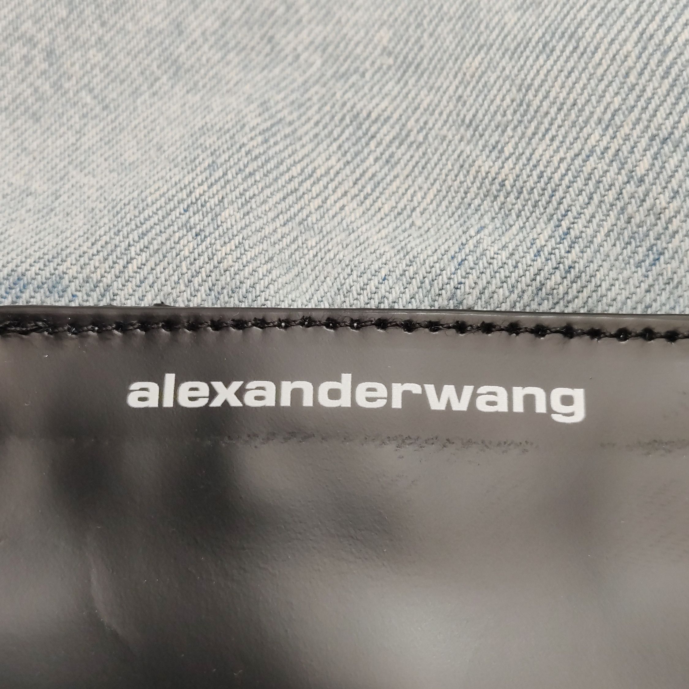 Alexander Wang Alexander Wang Logo Patch Denim Jacket XS Size XS / US 0-2 / IT 36-38 - 10 Thumbnail
