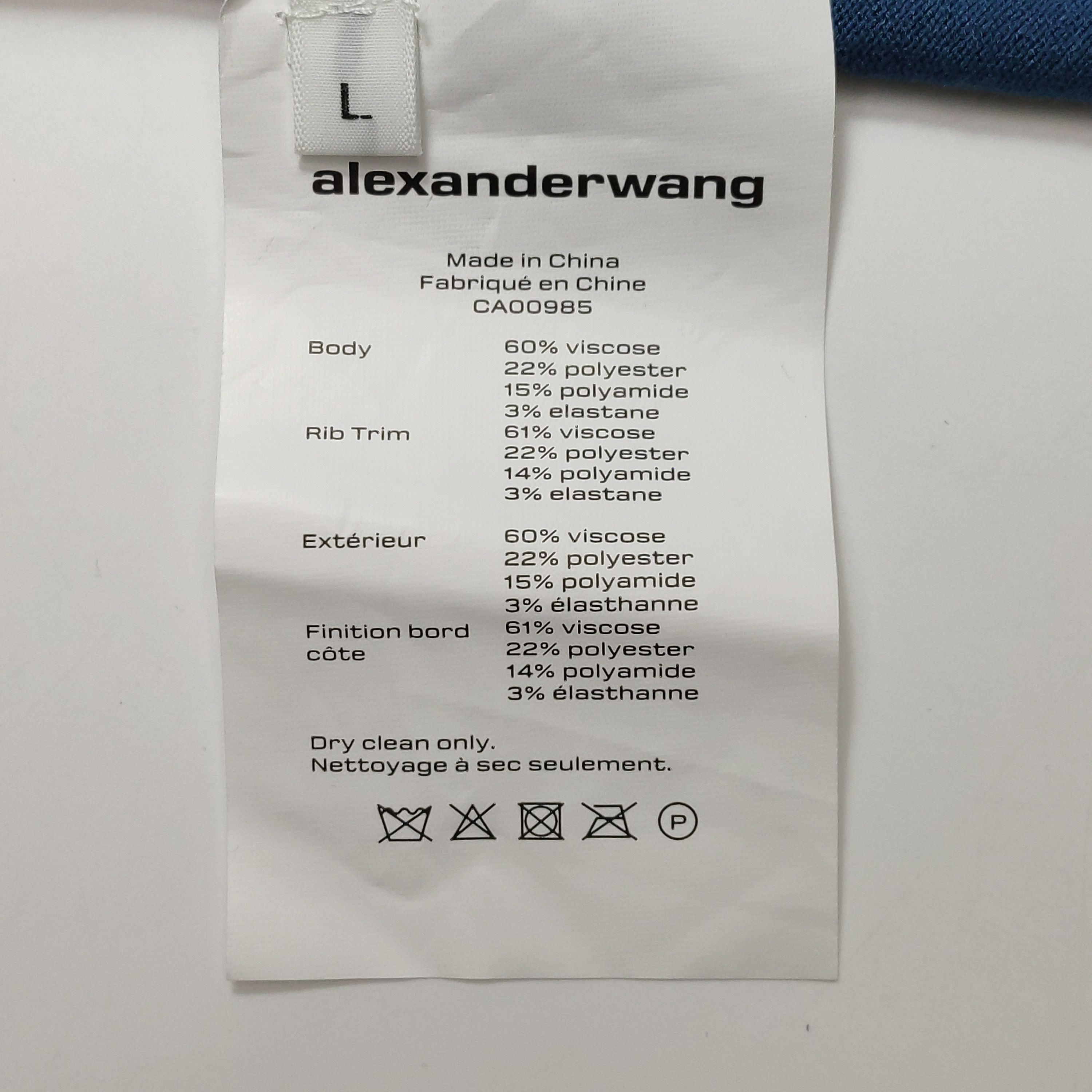 Alexander Wang Alexander Wang Logo Mock Neck Sweater Size L Size L / US 10 / IT 46 - 7 Thumbnail