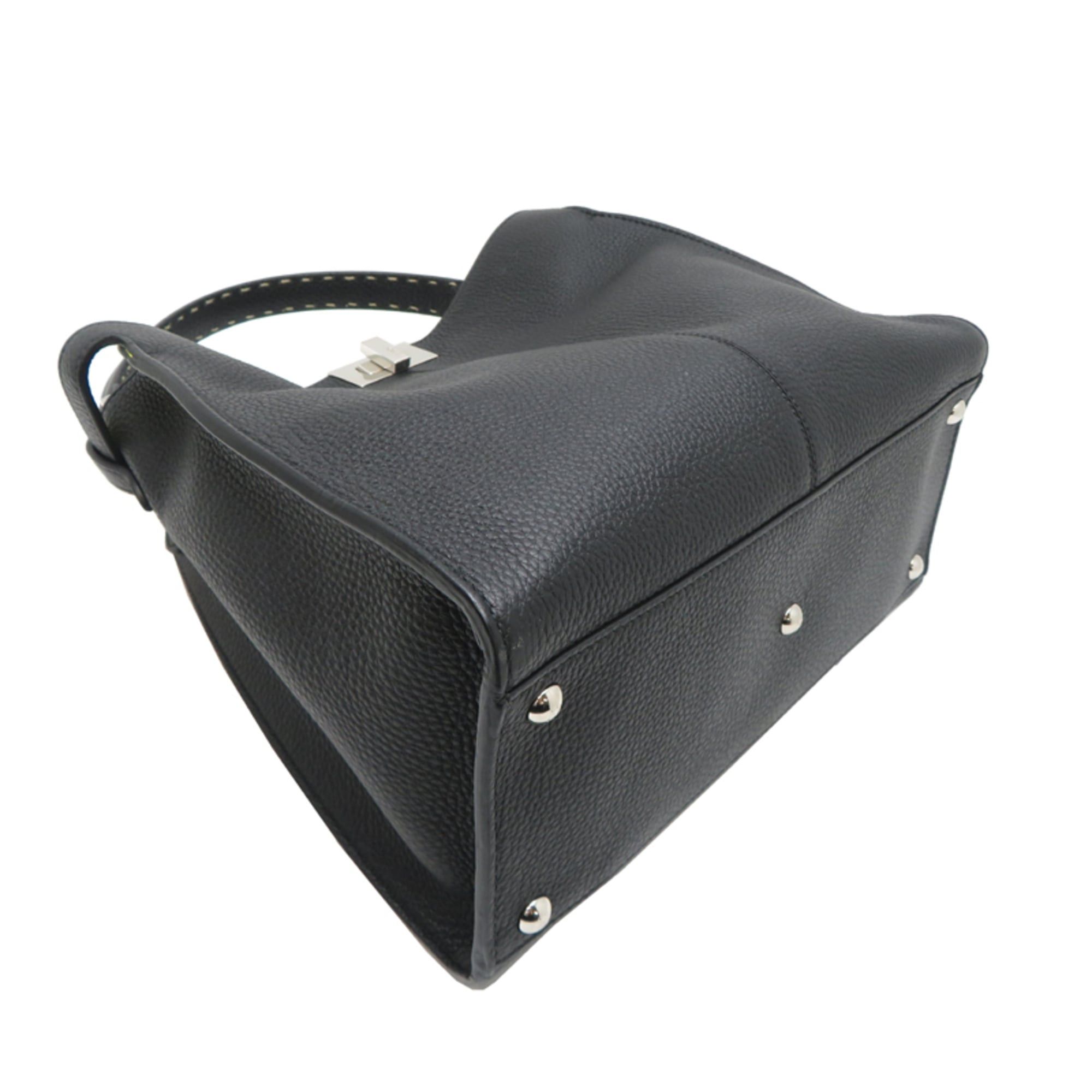 Fendi Fendi Peekaboo X-Lite Medium Women's Handbag 8BN310 Leather Black Size ONE SIZE - 3 Thumbnail