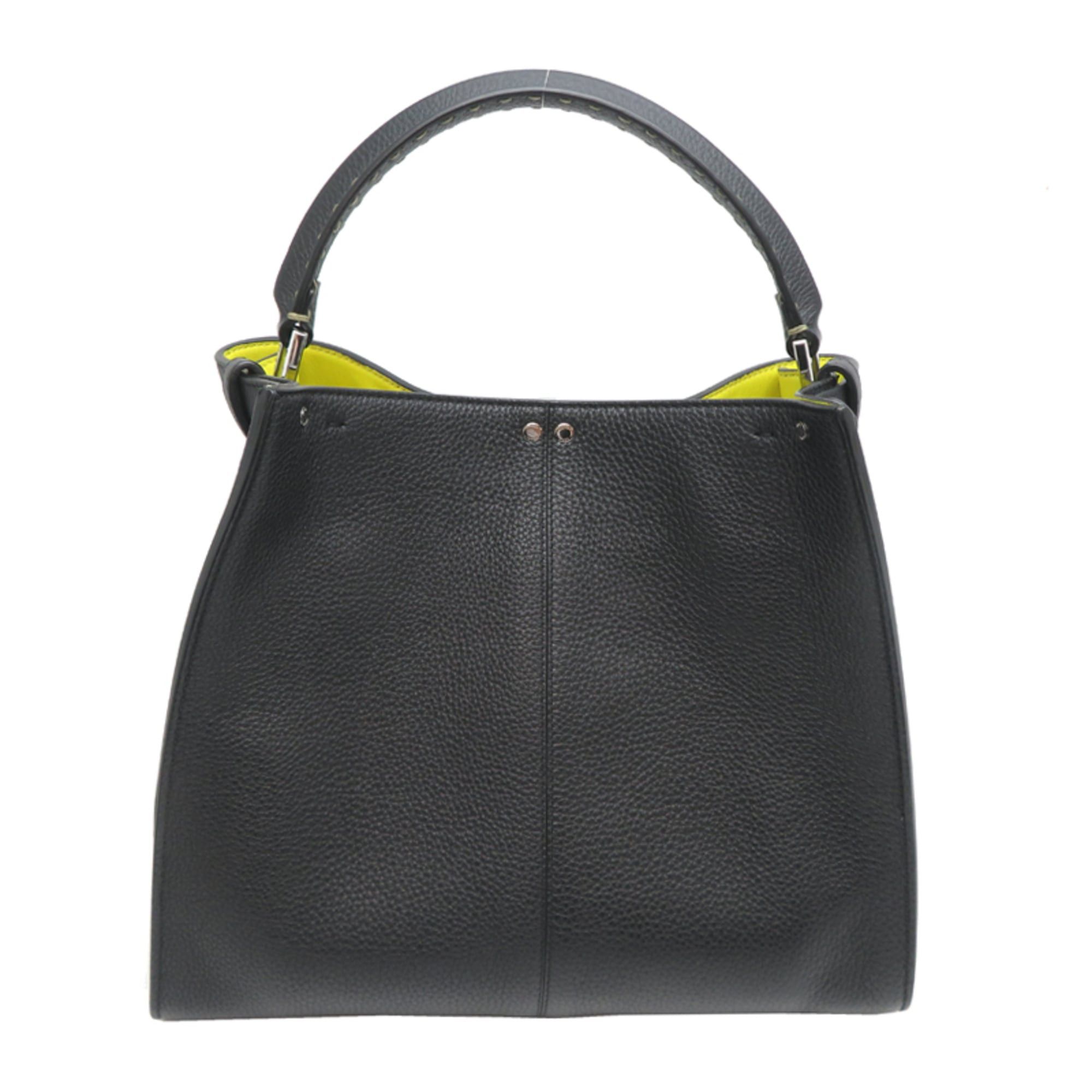Fendi Fendi Peekaboo X-Lite Medium Women's Handbag 8BN310 Leather Black Size ONE SIZE - 2 Thumbnail