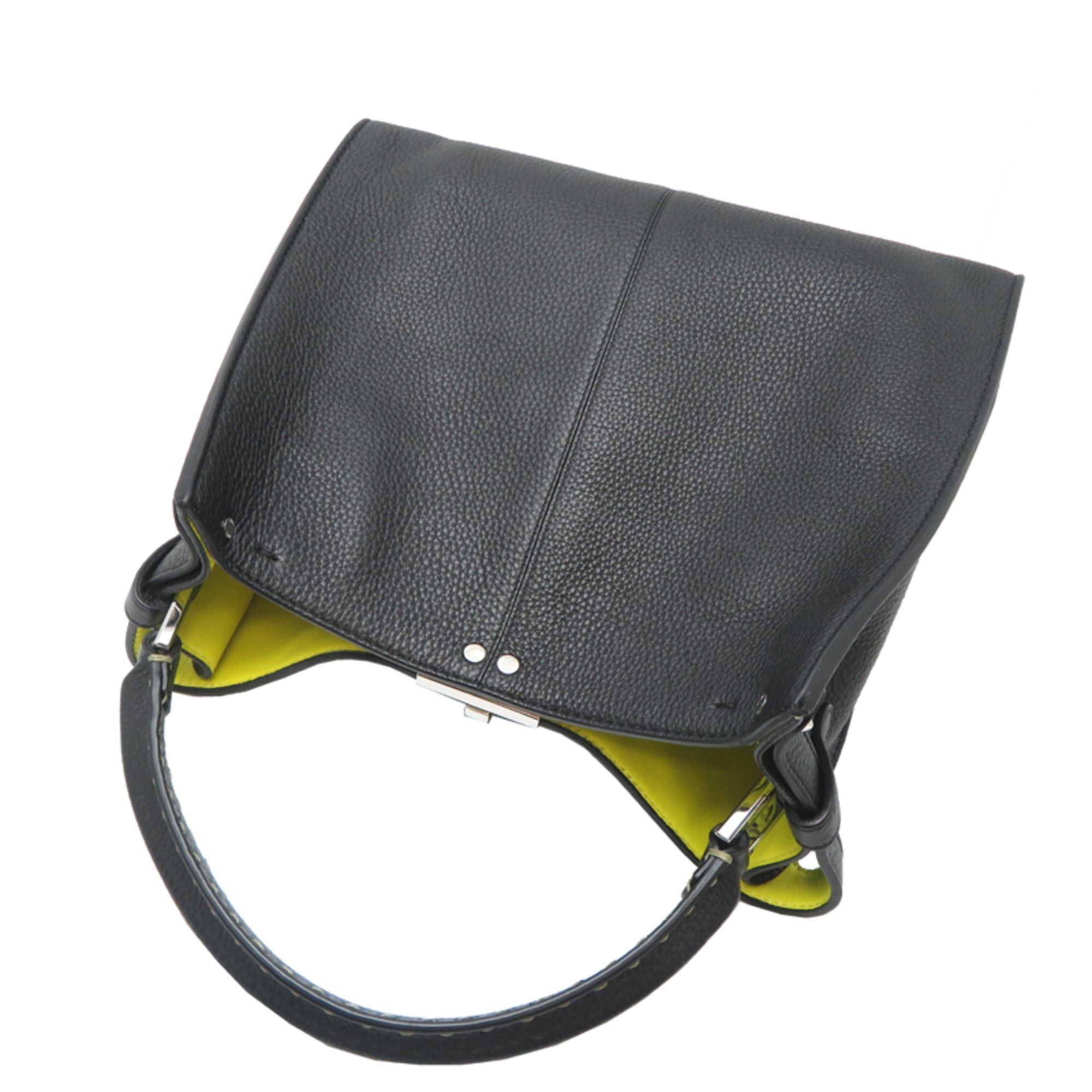 Fendi Fendi Peekaboo X-Lite Medium Women's Handbag 8BN310 Leather Black Size ONE SIZE - 4 Thumbnail