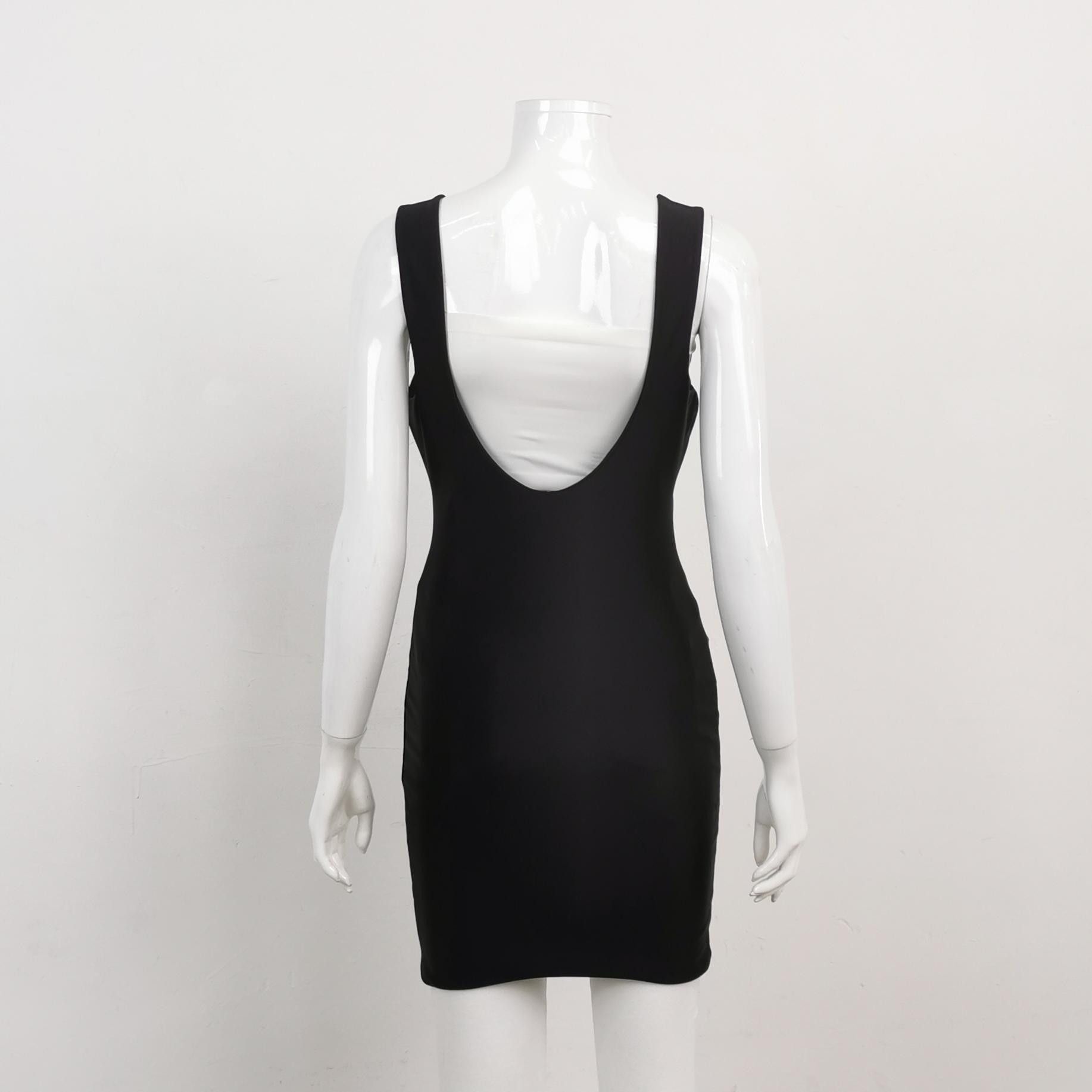 Alexander Wang Alexander Wang Logo Print Mini Dress Size M Size M / US 6-8 / IT 42-44 - 2 Thumbnail