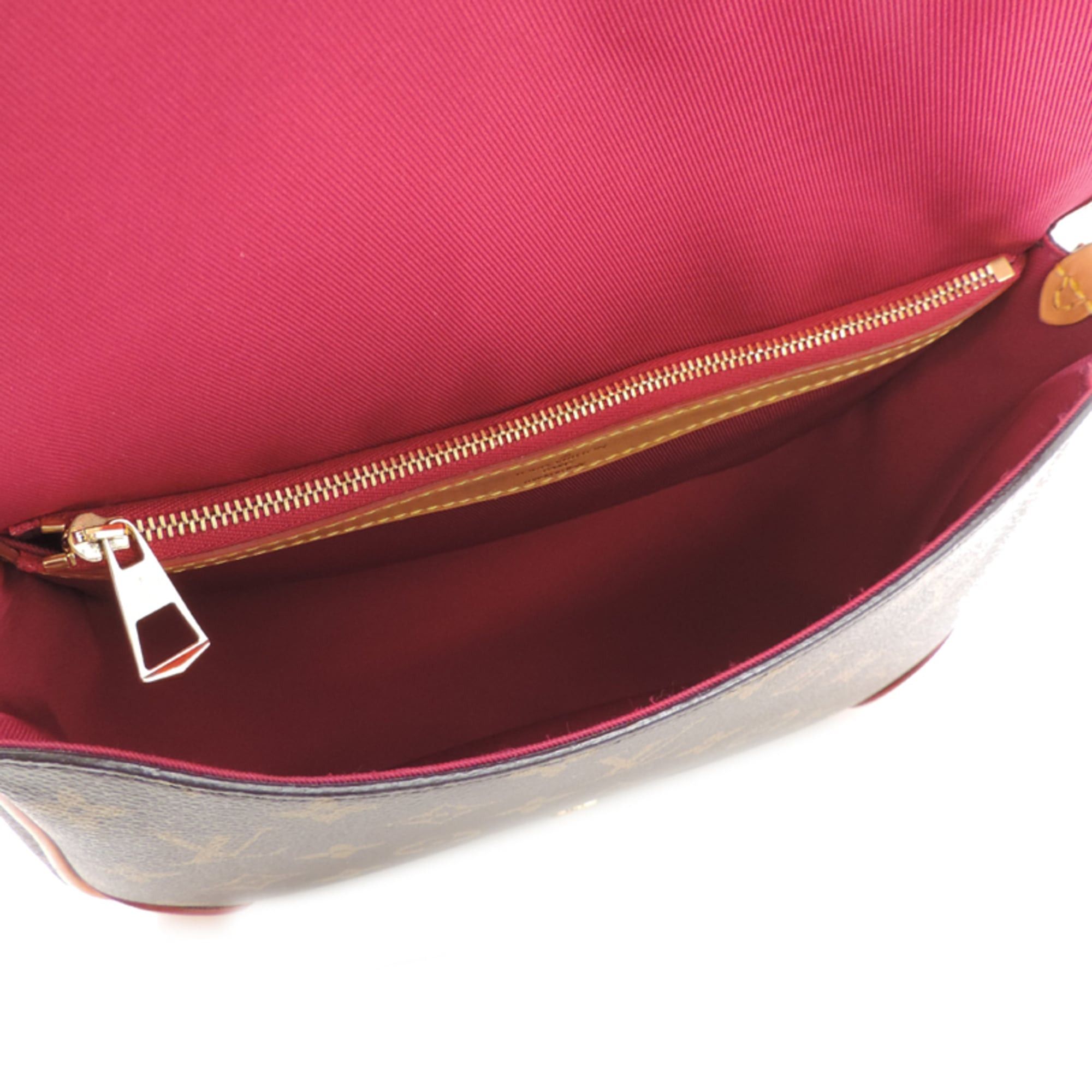 Louis Vuitton Louis Vuitton Diane Women's Shoulder Bag M46049 Monogram Brown Size ONE SIZE - 5 Thumbnail
