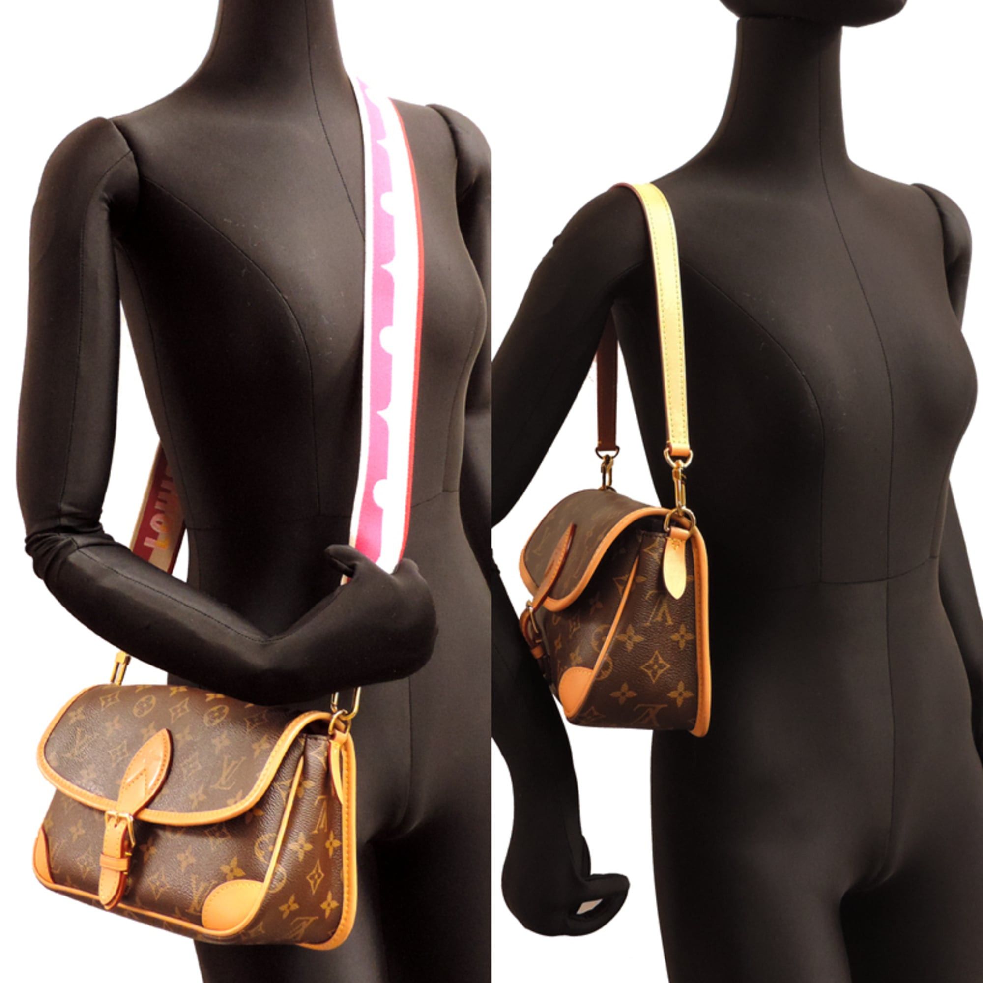 Louis Vuitton Louis Vuitton Diane Women's Shoulder Bag M46049 Monogram Brown Size ONE SIZE - 8 Thumbnail
