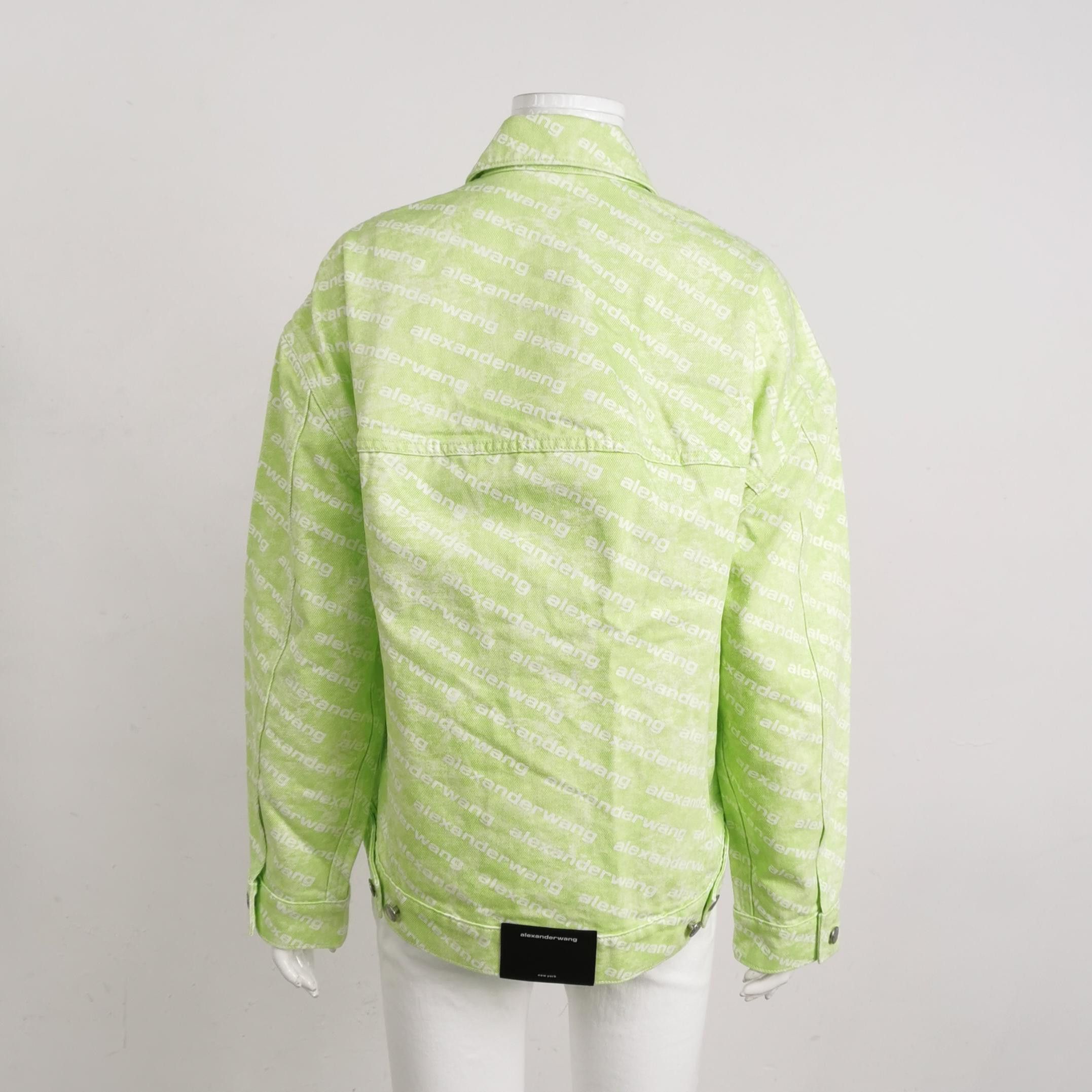 Alexander Wang Alexander Wang Logo Print Jacket Size M Size US M / EU 48-50 / 2 - 2 Thumbnail