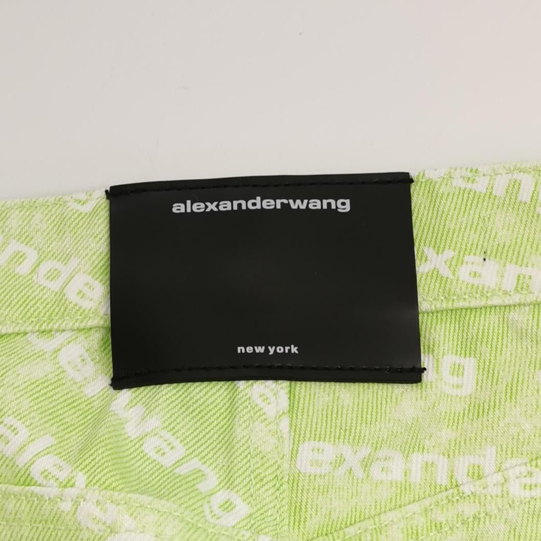 Alexander Wang Alexander Wang Logo Print Jeans Size 25 Size 25" / US 0 / IT 36 - 3 Thumbnail