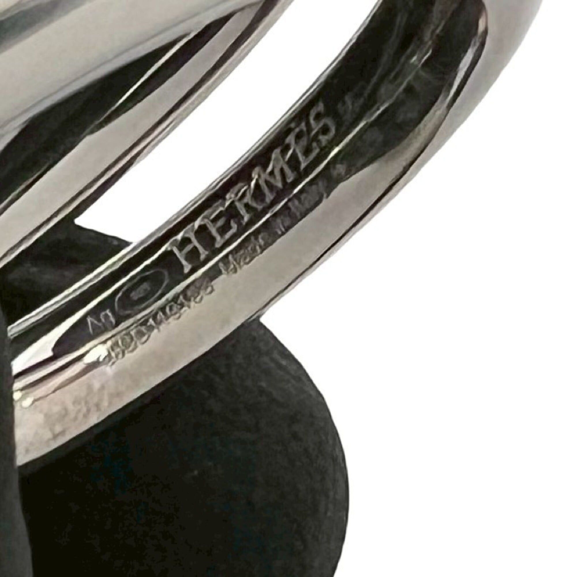 Hermes HERMES Vertige Ring, Sterling Silver 925, Women's/Men's Accessory, 416-3 Size ONE SIZE - 3 Thumbnail