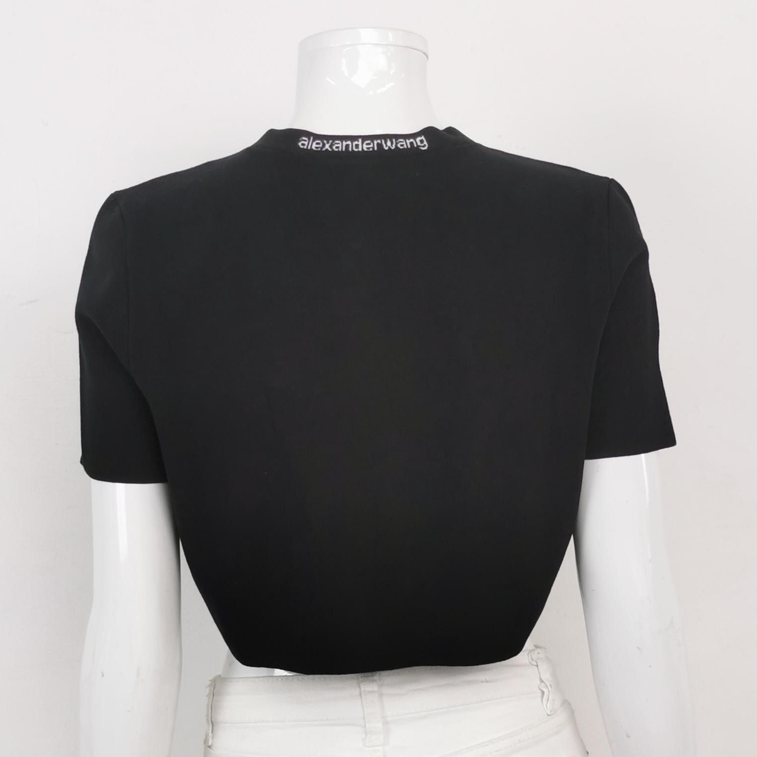 Alexander Wang Alexander Wang Logo Knit Top Size L Size L / US 10 / IT 46 - 2 Thumbnail