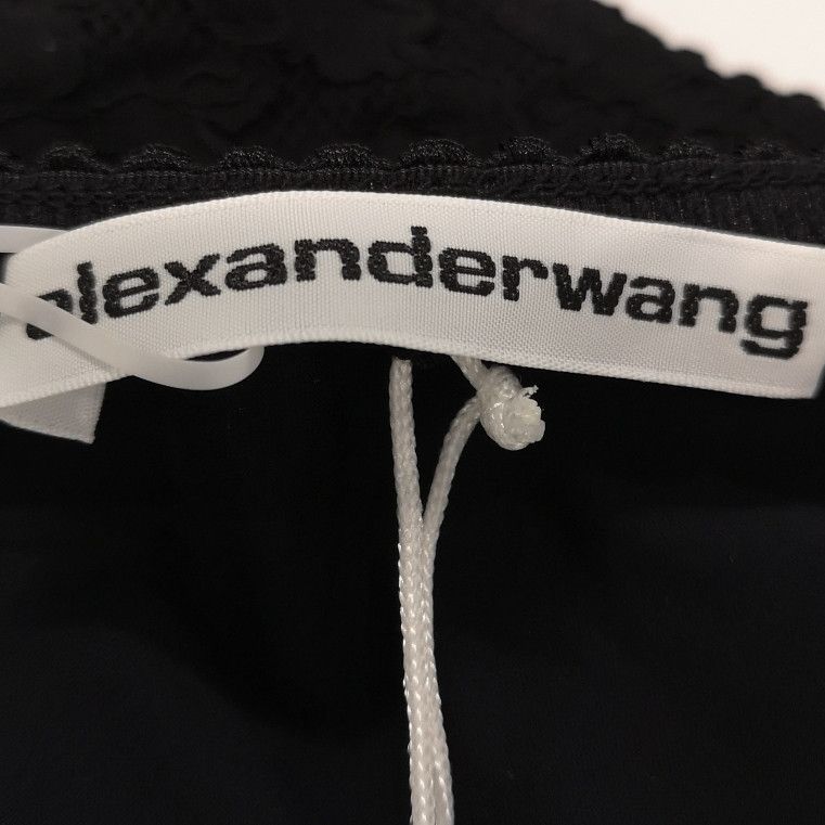 Alexander Wang Alexander Wang Logo Crop Top XS Size XS / US 0-2 / IT 36-38 - 6 Thumbnail