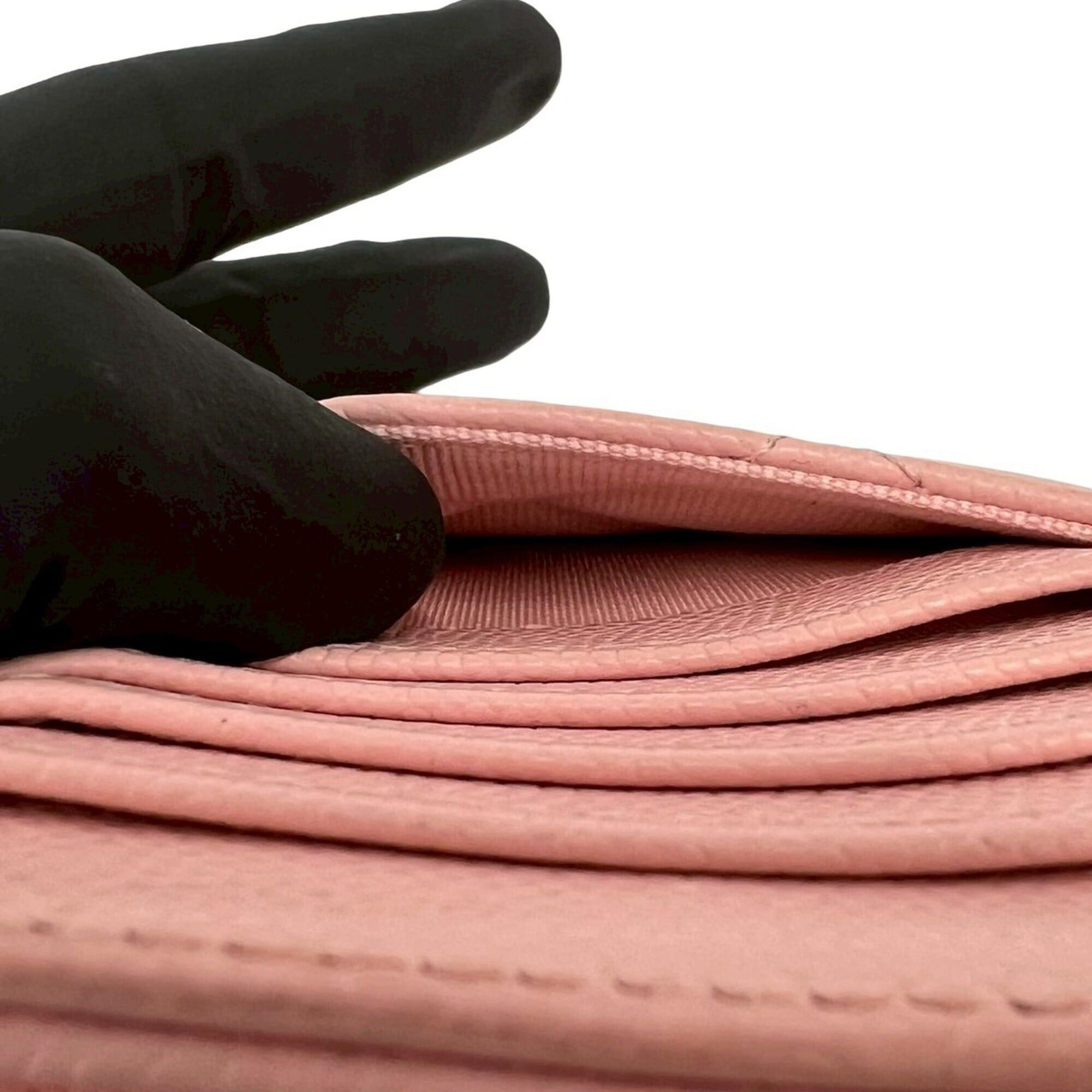 Chanel CHANEL Fragment Case, Matelassé, Coco Mark, Caviar Leather, Wallet/Coin Pass Pink, 35375 Size ONE SIZE - 7 Thumbnail