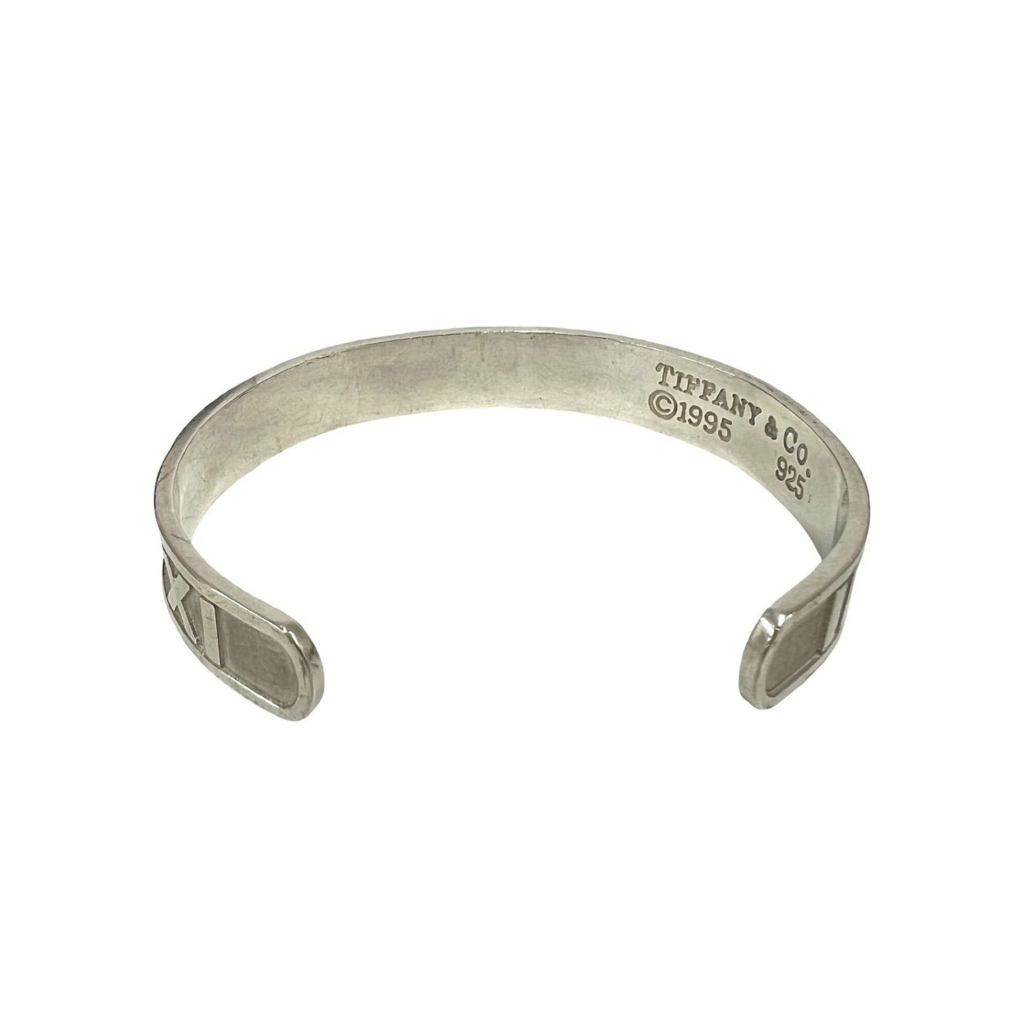 Tiffany & Co. TIFFANY&Co. Tiffany Atlas Bangle, Sterling Silver 925 Bracelet, Accessory, 239-7 Size ONE SIZE - 6 Thumbnail