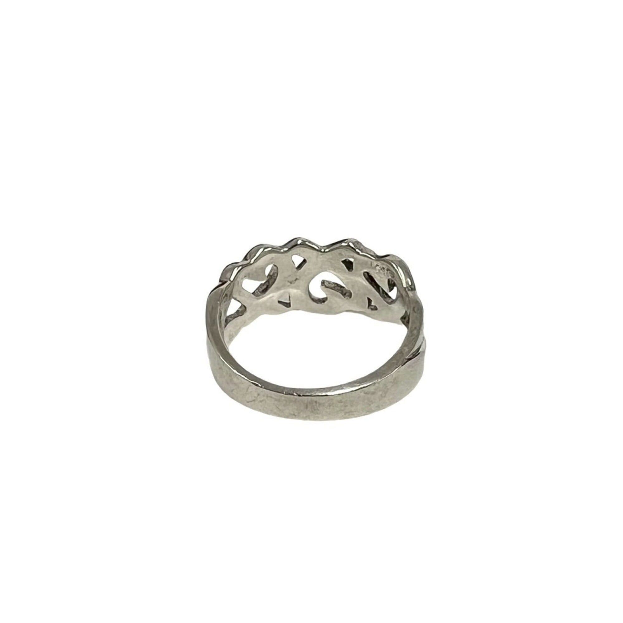 Tiffany & Co. TIFFANY&Co. Tiffany Loving Heart Ring, Sterling Silver 925, Women's/Men's Silver, 160-2 Size ONE SIZE - 6 Thumbnail
