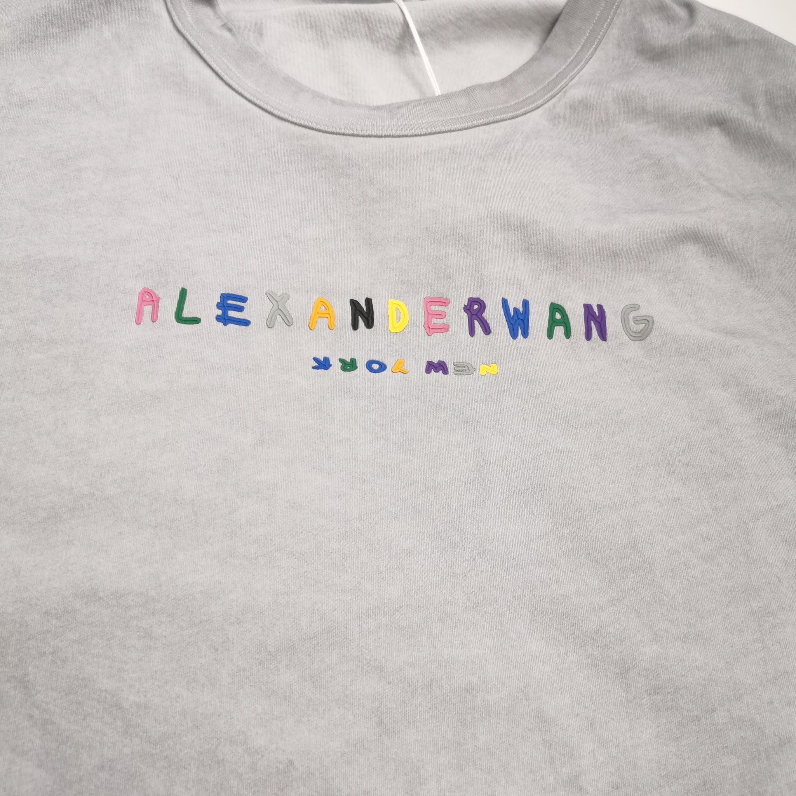 Alexander Wang Alexander Wang Logo Long Sleeve T-Shirt Size L Size US L / EU 52-54 / 3 - 3 Thumbnail