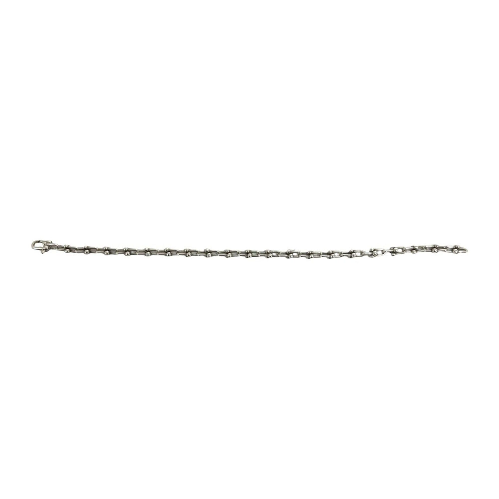 Tiffany & Co. TIFFANY&Co. Tiffany HardWear Microlink Bracelet, Sterling Silver 925, Accessory, Item Number 73889 Size ONE SIZE - 6 Thumbnail