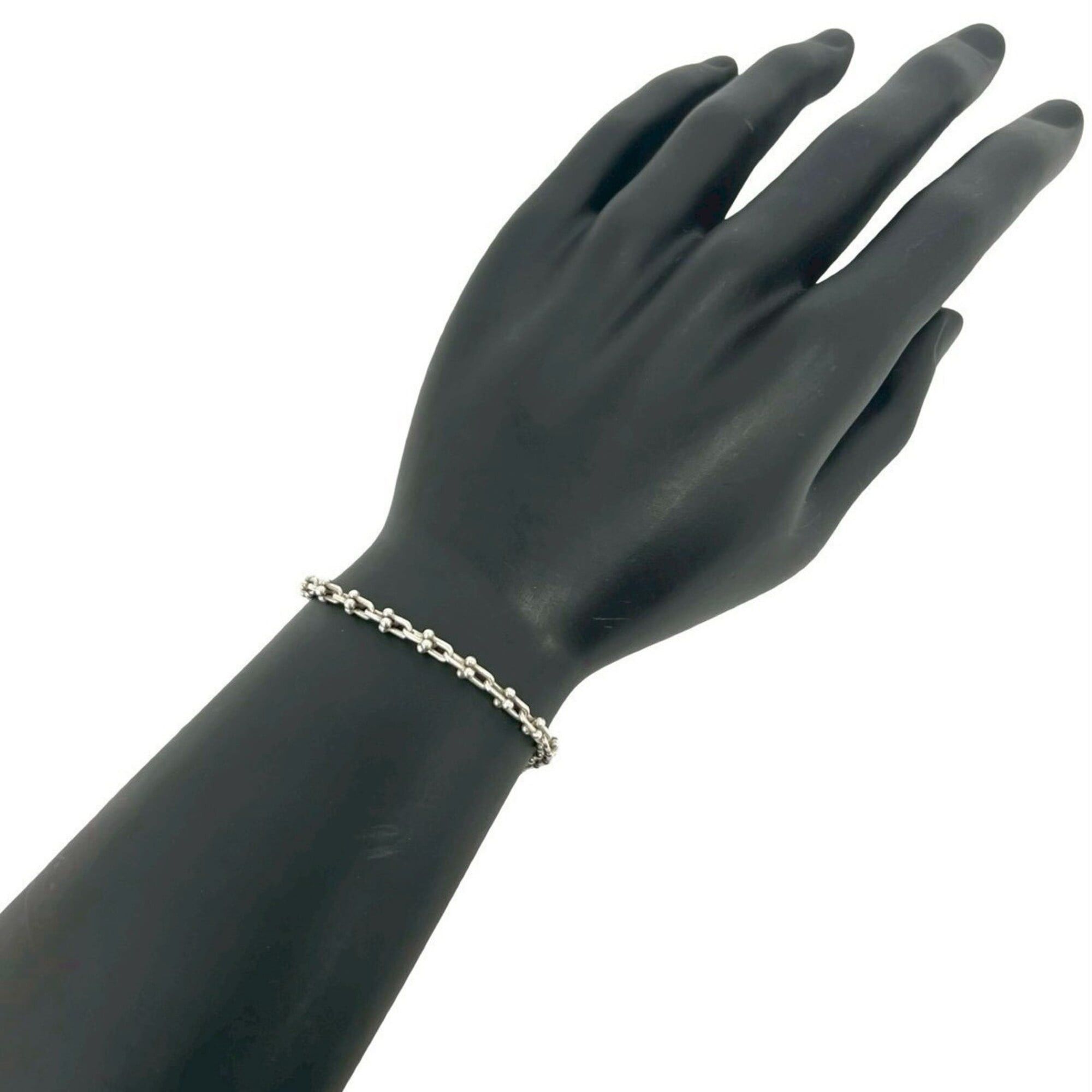 Tiffany & Co. TIFFANY&Co. Tiffany HardWear Microlink Bracelet, Sterling Silver 925, Accessory, Item Number 73889 Size ONE SIZE - 2 Thumbnail