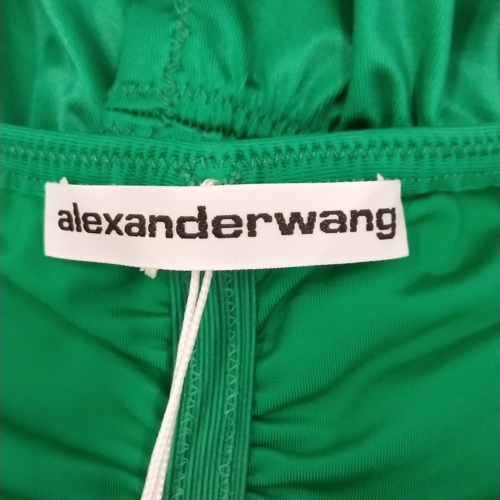 Alexander Wang Alexander Wang Green Sleeveless Crop Top Size XS Size XS / US 0-2 / IT 36-38 - 5 Thumbnail