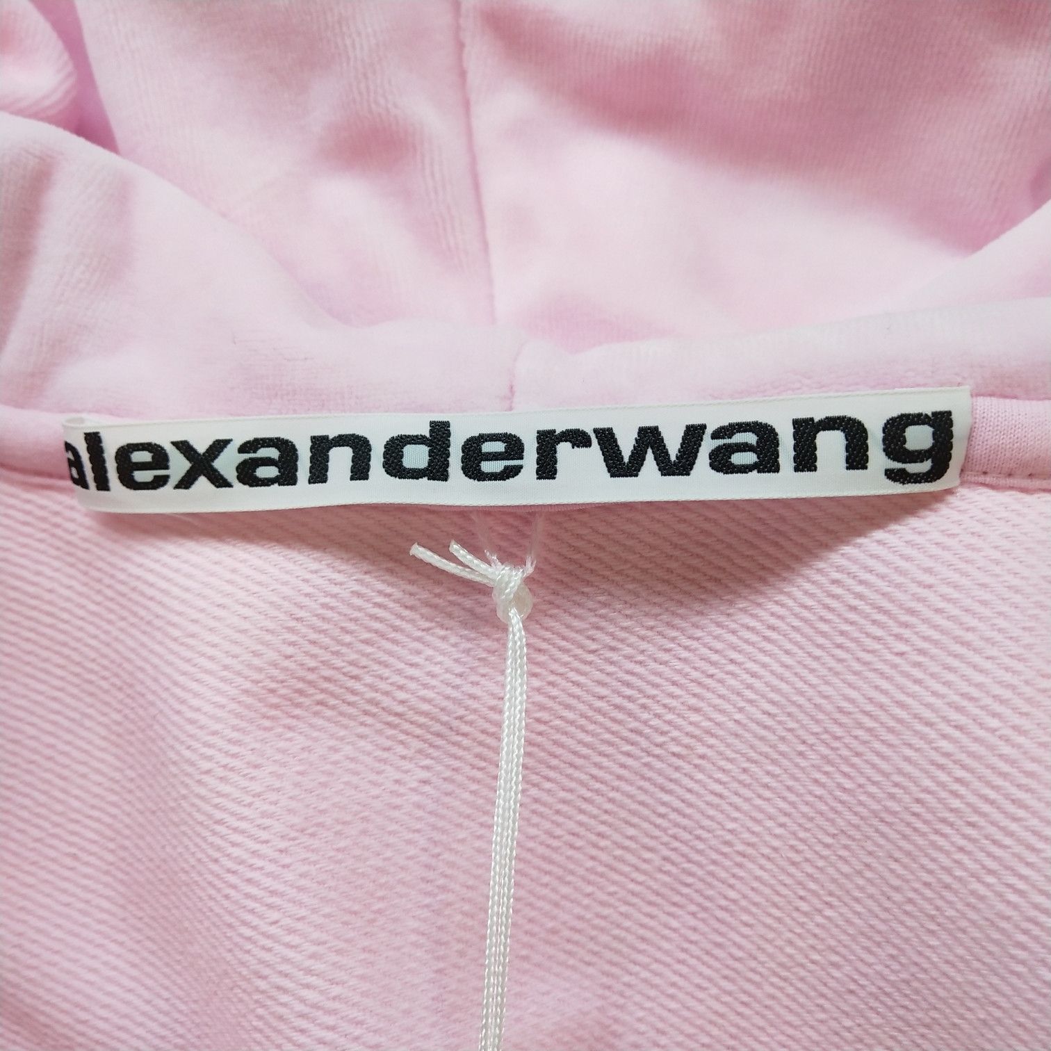 Alexander Wang Alexander Wang Pink Logo Zip Hoodie Size XS Size XS / US 0-2 / IT 36-38 - 8 Thumbnail