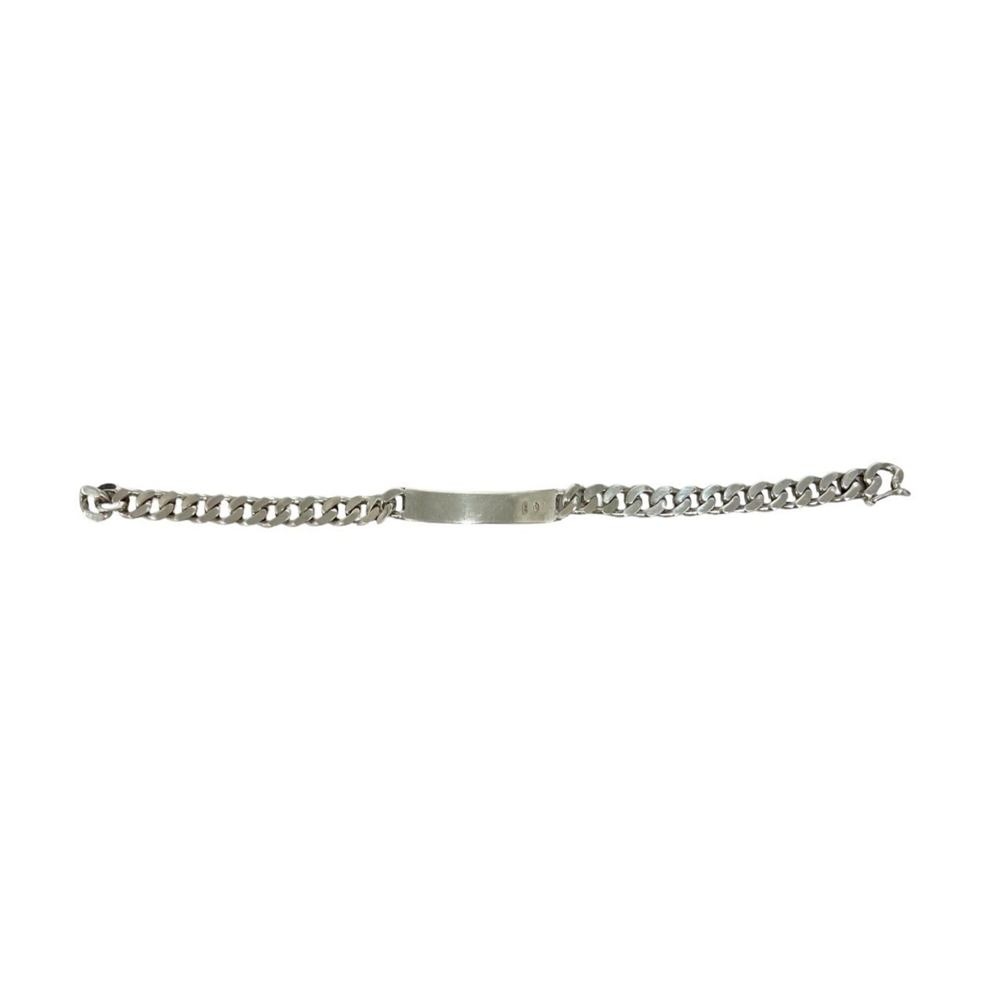 Tiffany & Co. TIFFANY&Co. Tiffany ID Bracelet, Sterling Silver 925 Chain Bangle Accessory, 232-7 Size ONE SIZE - 6 Thumbnail