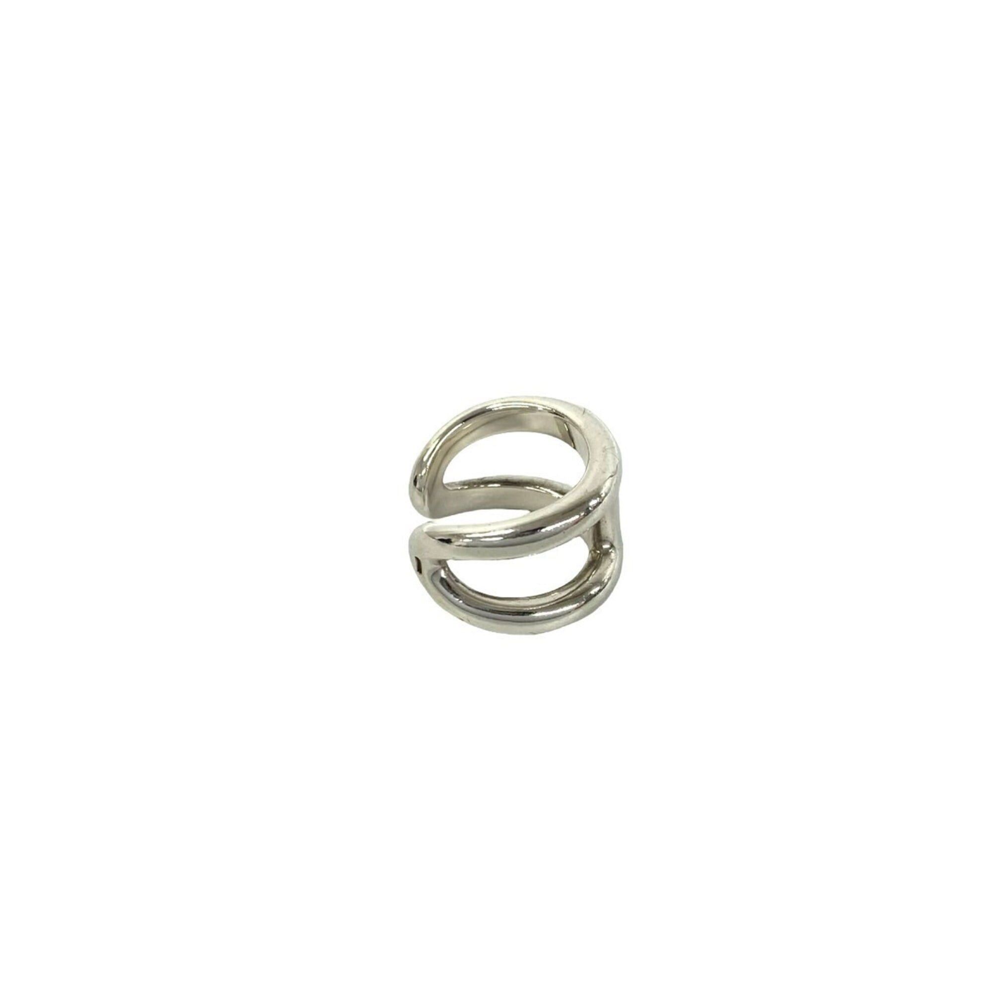 Hermes HERMES Osmo's GM Ring, Sterling Silver 925, Men's Accessory, 61436 Size ONE SIZE - 5 Thumbnail