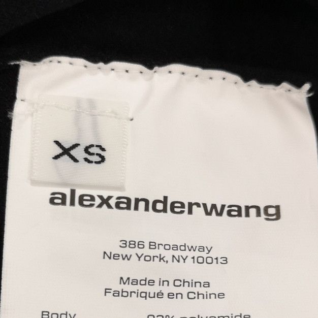Alexander Wang Alexander Wang Rhinestone Logo Knit Top Size XS Size XS / US 0-2 / IT 36-38 - 7 Thumbnail