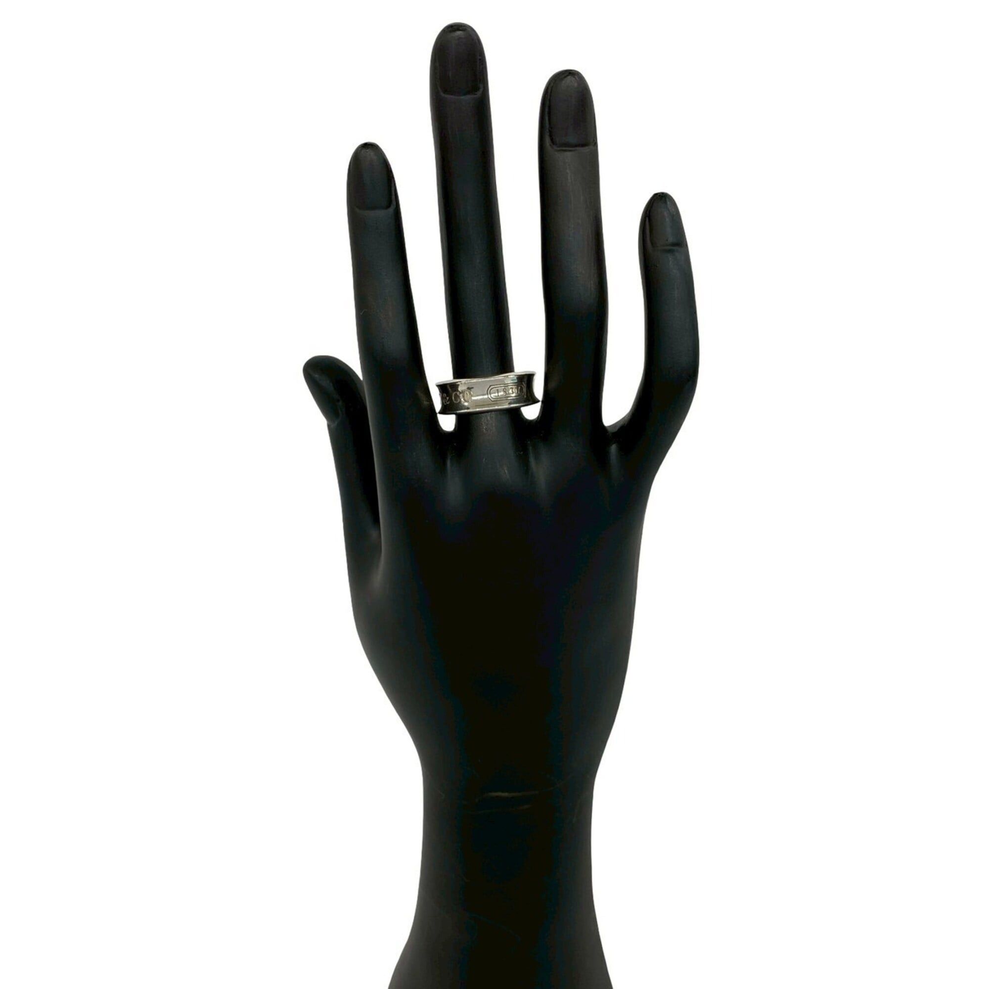 Tiffany & Co. TIFFANY&Co. Tiffany Narrow Ring, Sterling Silver 925, Accessory, 157-4 Size ONE SIZE - 2 Thumbnail