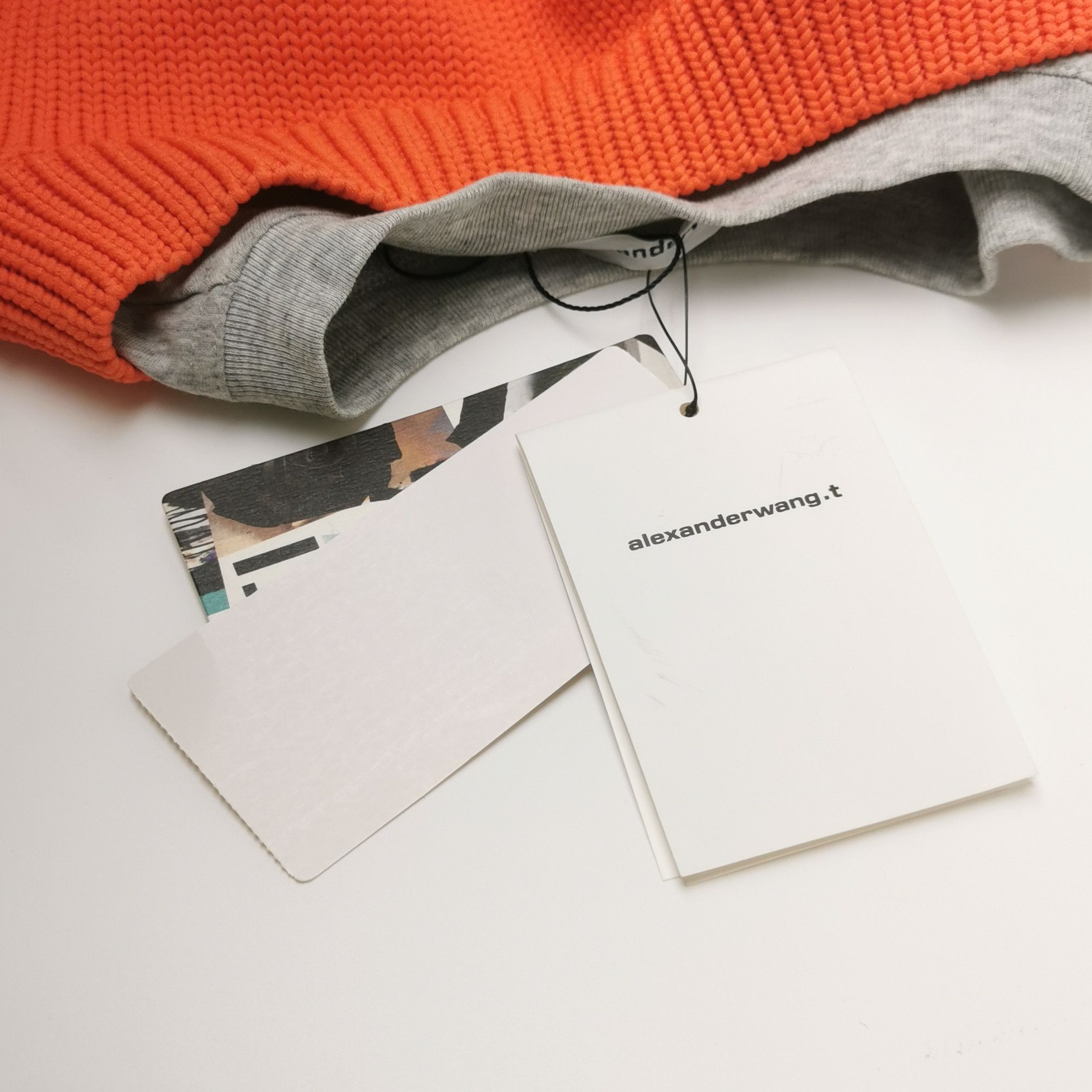 Alexander Wang Alexander Wang Orange V-Neck Sweater Size XS Size XS / US 0-2 / IT 36-38 - 4 Thumbnail