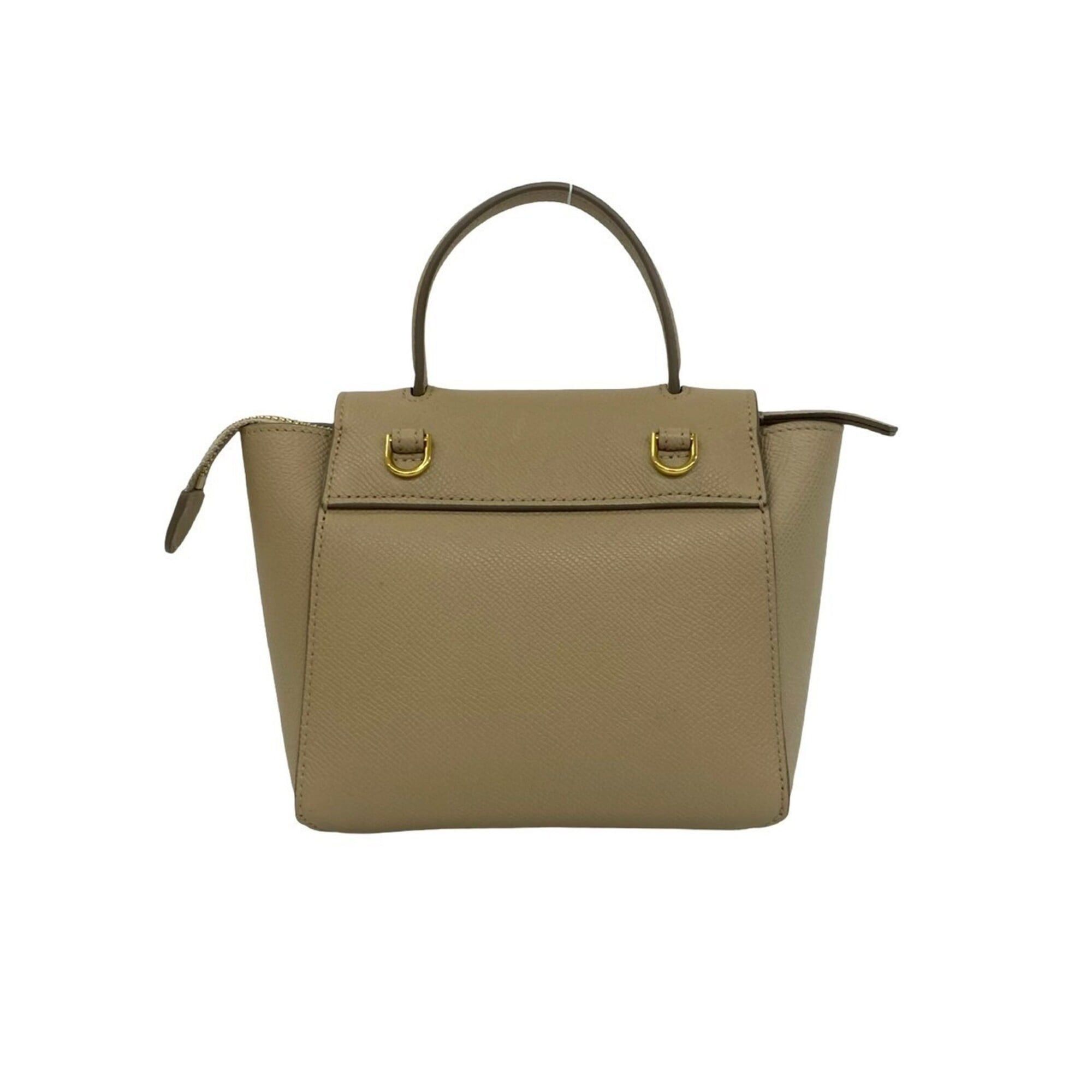 Celine CELINE Belt Bag, Pico Leather, Genuine 2-way Mini Handbag/Shoulder Bag/Pouch, Beige, 45363 Size ONE SIZE - 3 Thumbnail