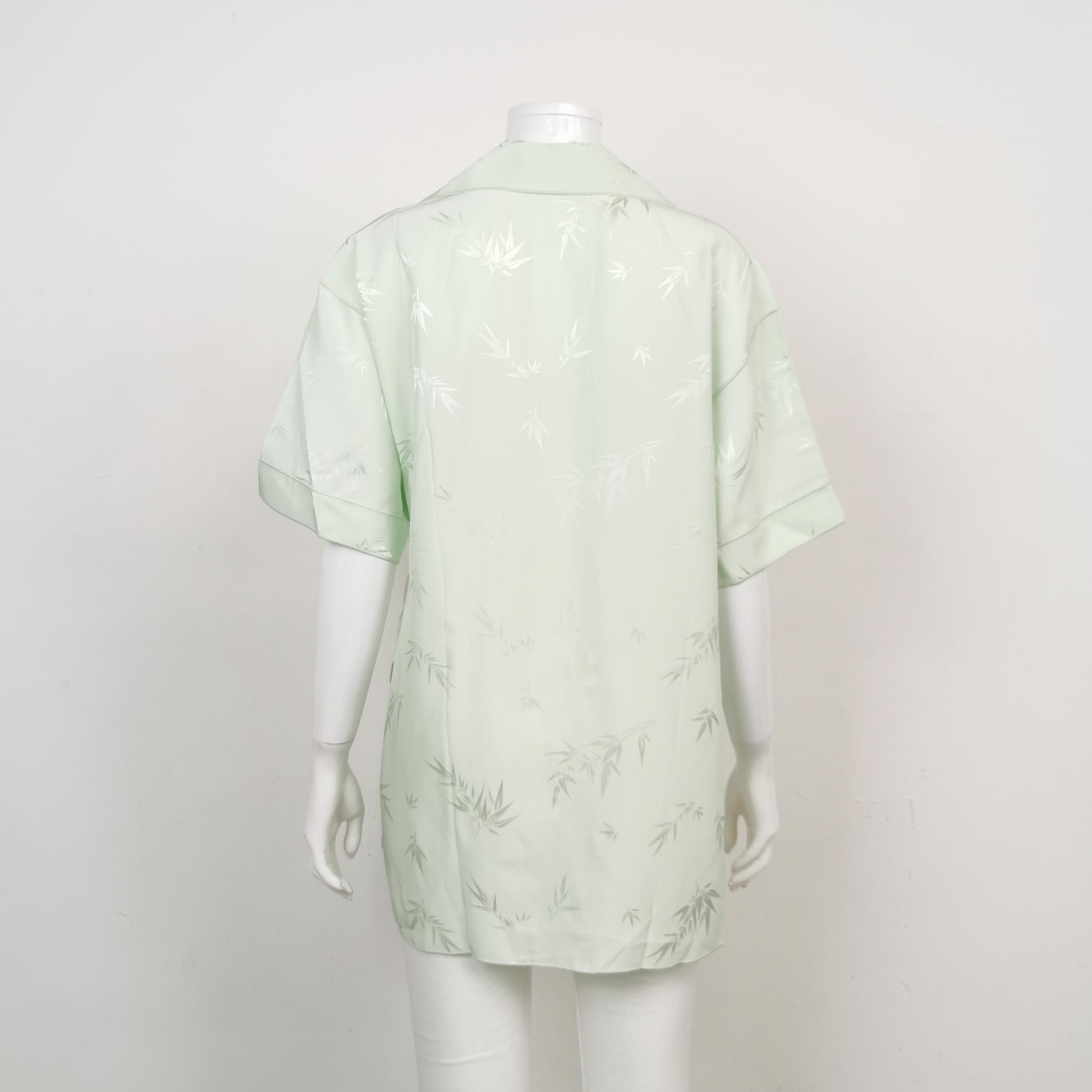 Alexander Wang Alexander Wang Bamboo Print Button Up Shirt XS Size XS / US 0-2 / IT 36-38 - 2 Thumbnail