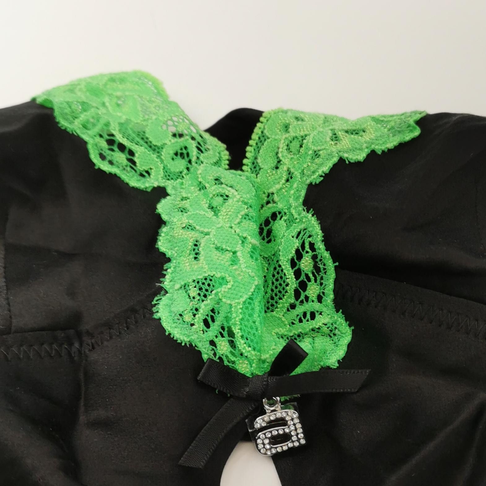 Alexander Wang Alexander Wang Green Lace Trim Silk Camisole Size XS Size XS / US 0-2 / IT 36-38 - 3 Thumbnail