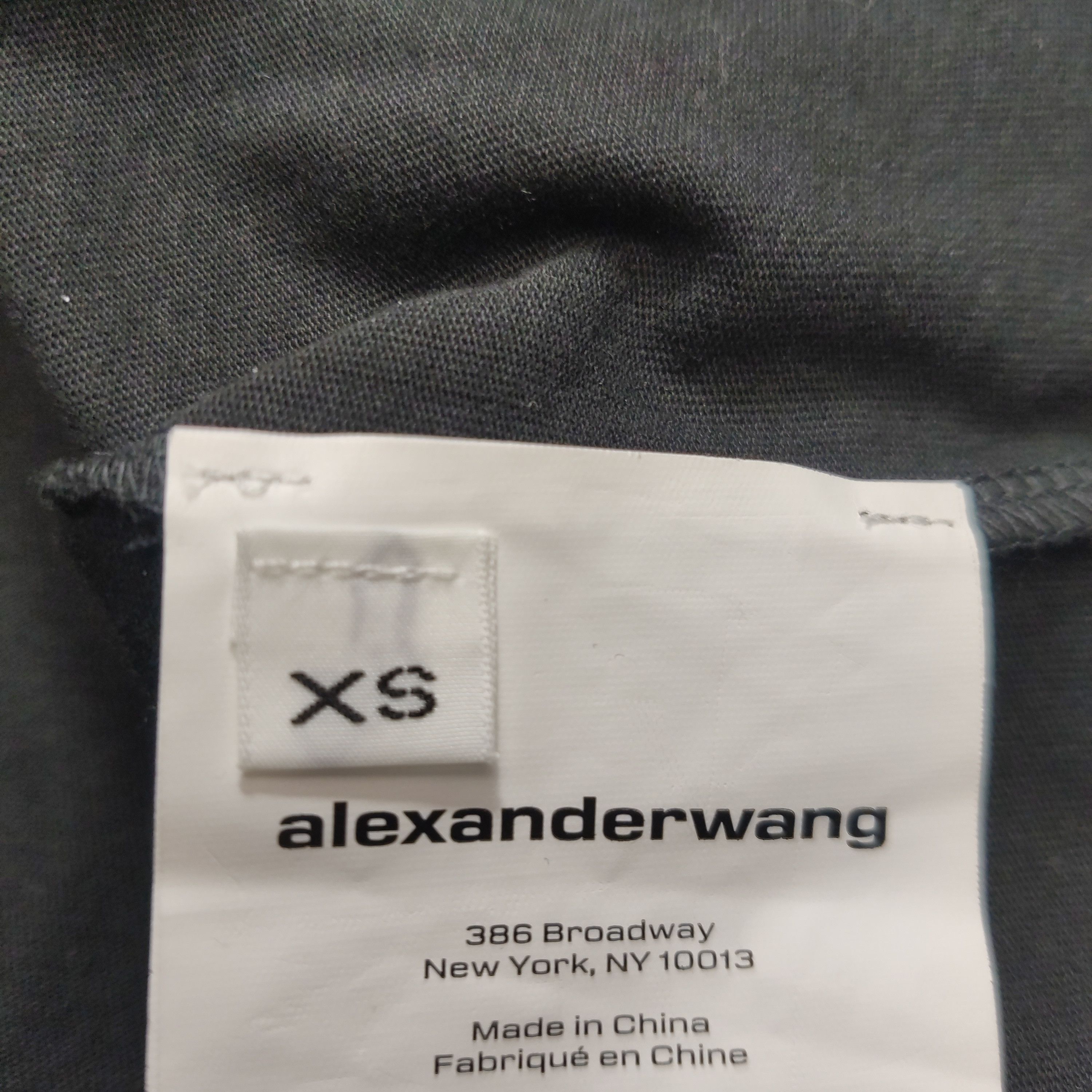 Alexander Wang Alexander Wang Logo Pocket T-Shirt XS Size XS / US 0-2 / IT 36-38 - 6 Thumbnail