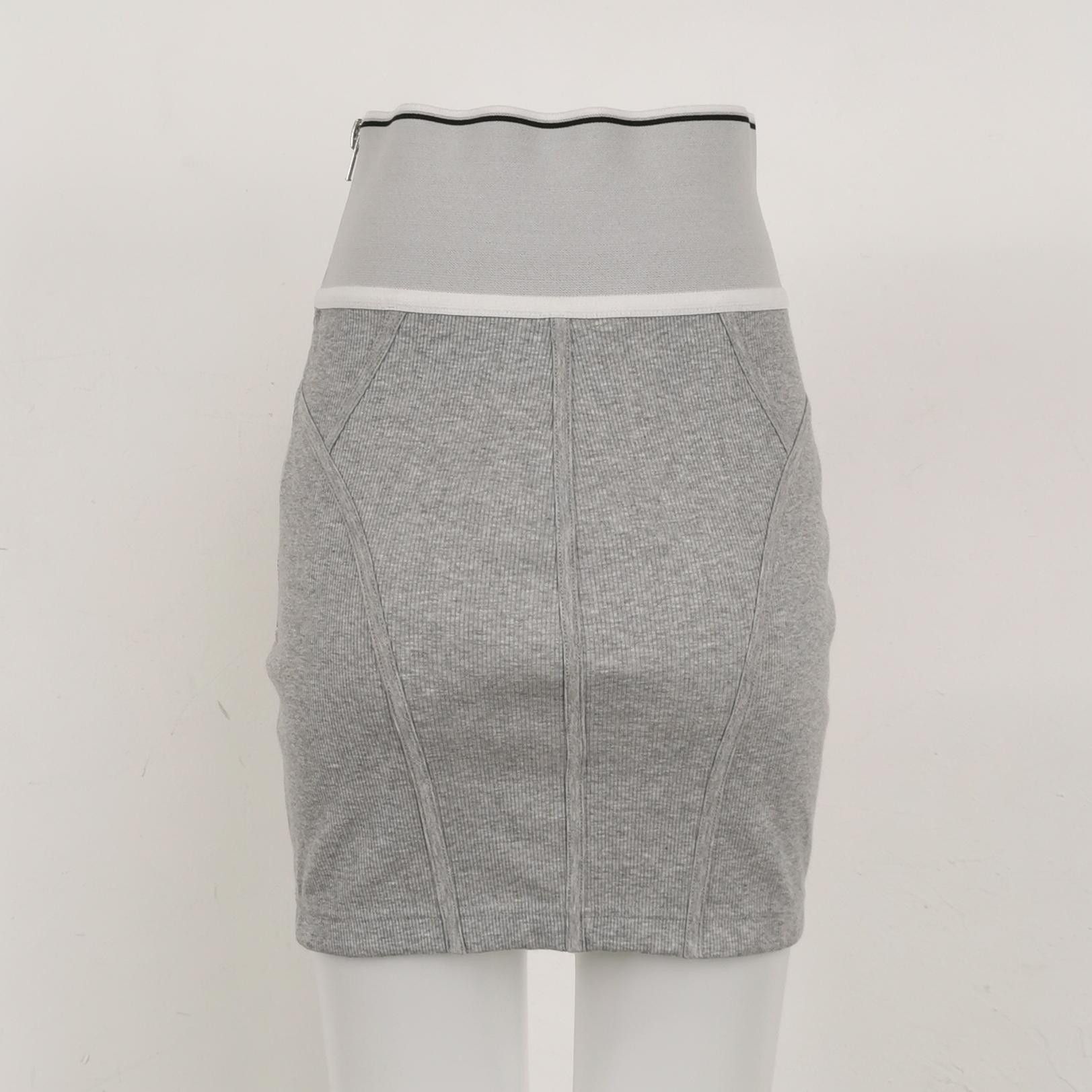 Alexander Wang Alexander Wang Logo Waistband Mini Skirt XXS Size 24" / US 00 / IT 34 - 2 Thumbnail