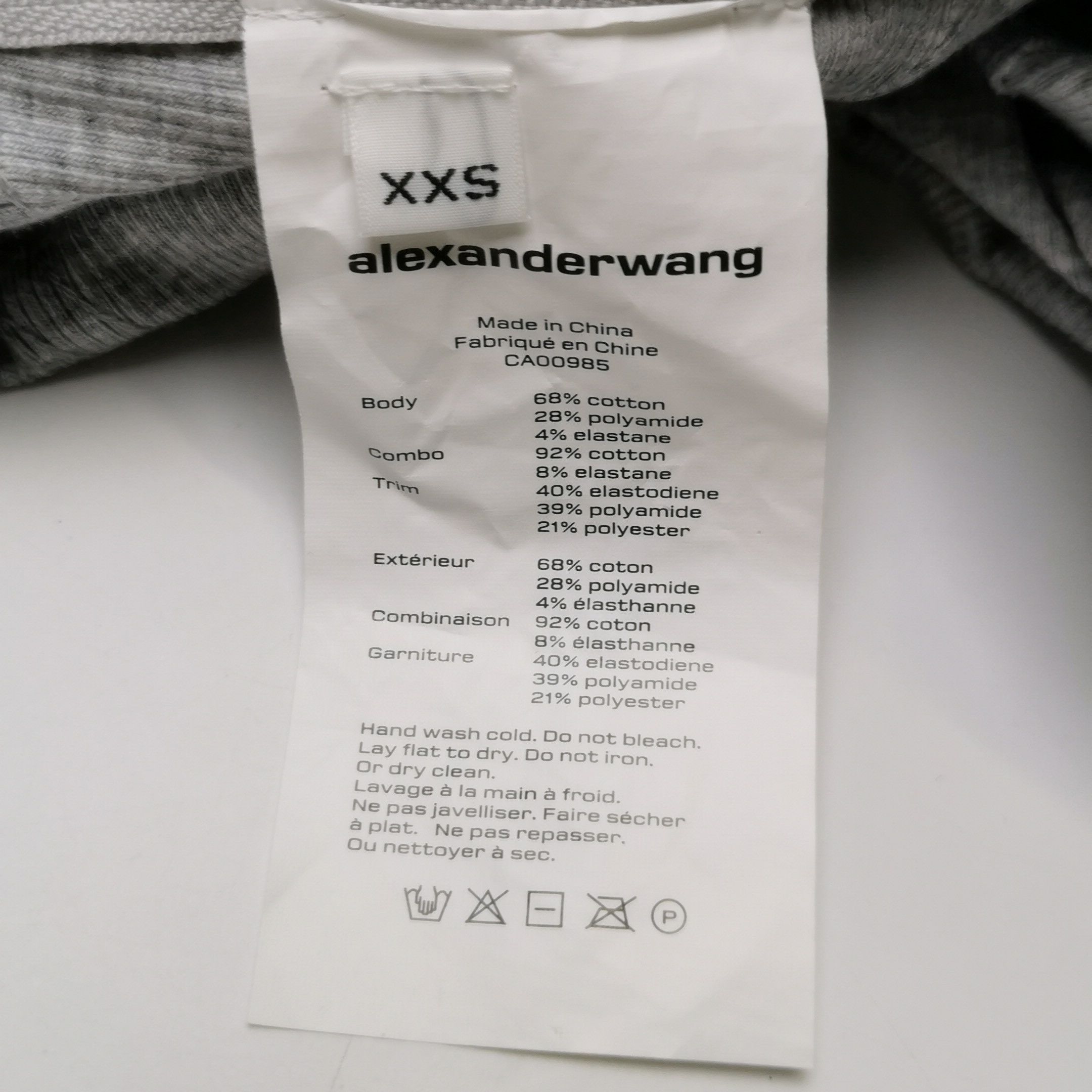 Alexander Wang Alexander Wang Logo Waistband Mini Skirt XXS Size 24" / US 00 / IT 34 - 7 Thumbnail