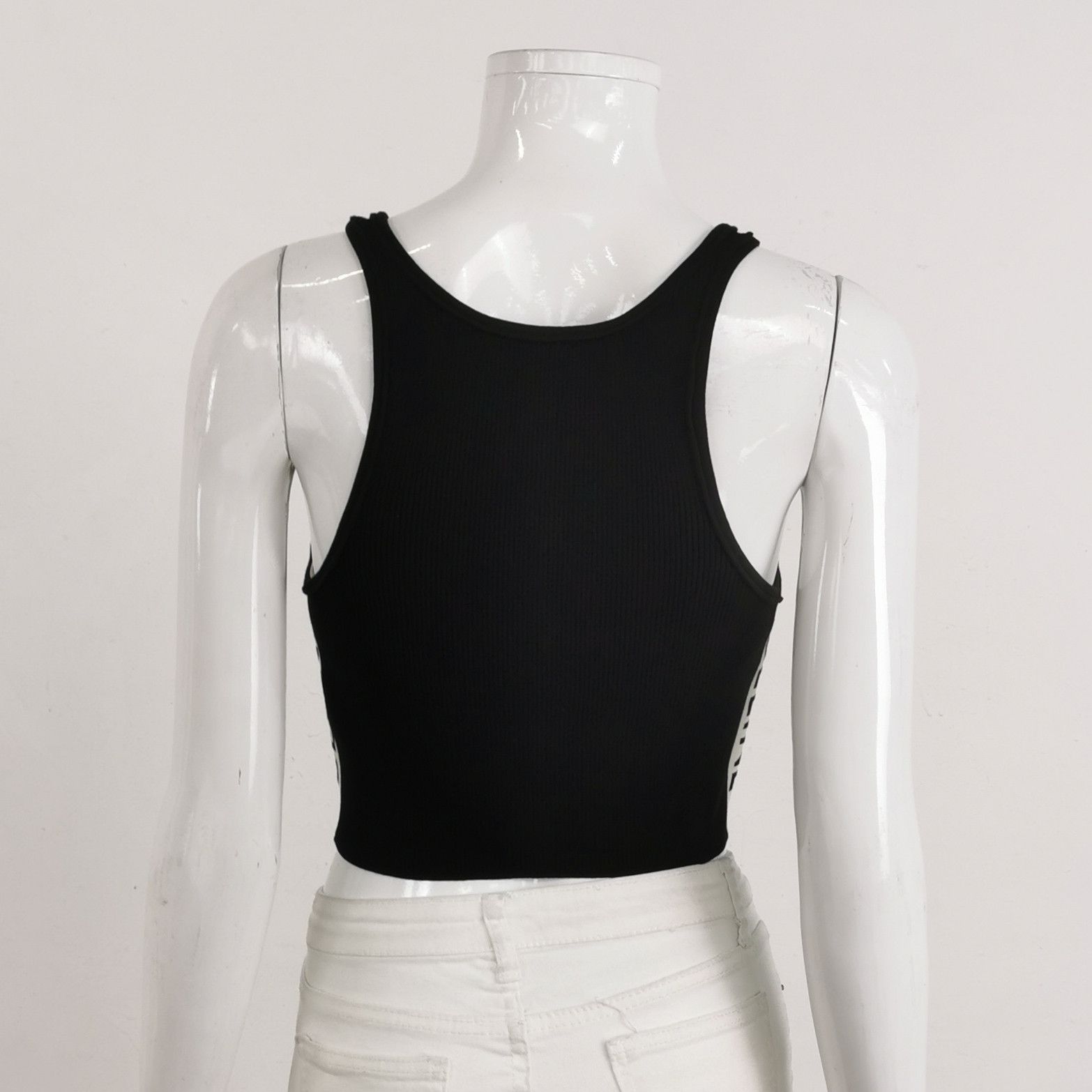 Celine Celine Logo Zip Up Tank Top L Size L / US 10 / IT 46 - 2 Thumbnail