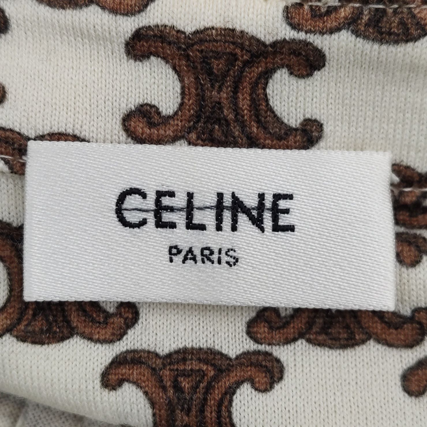 Celine Celine Triomphe Monogram Button Down Mini Dress Size M Size M / US 6-8 / IT 42-44 - 5 Thumbnail