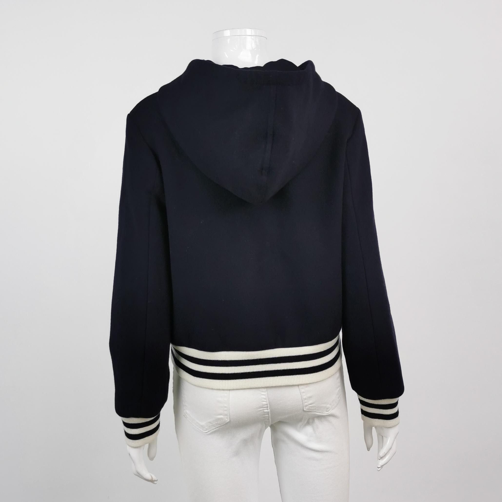 Celine Celine Triomphe Cashmere Hoodie Size 36 Size XS / US 0-2 / IT 36-38 - 2 Thumbnail