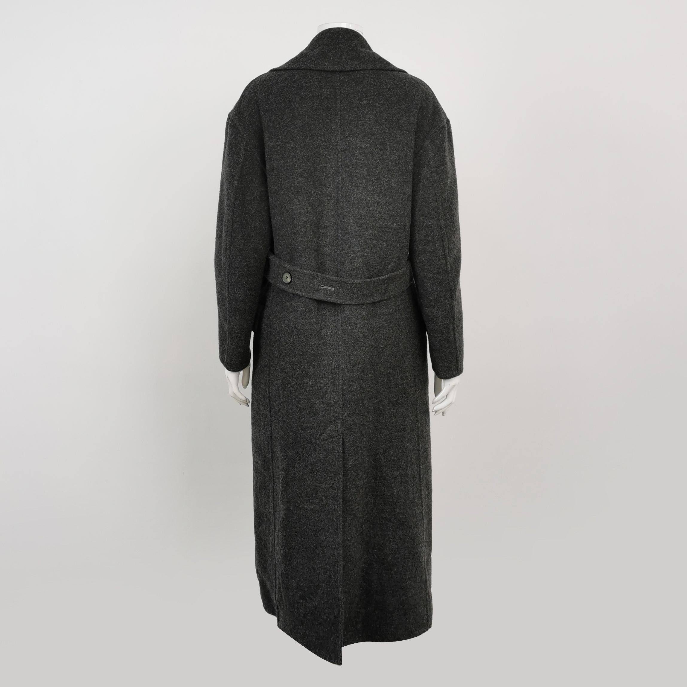 Celine Celine Wool Blend Double Breasted Coat Size 34 Size XS / US 0-2 / IT 36-38 - 2 Thumbnail