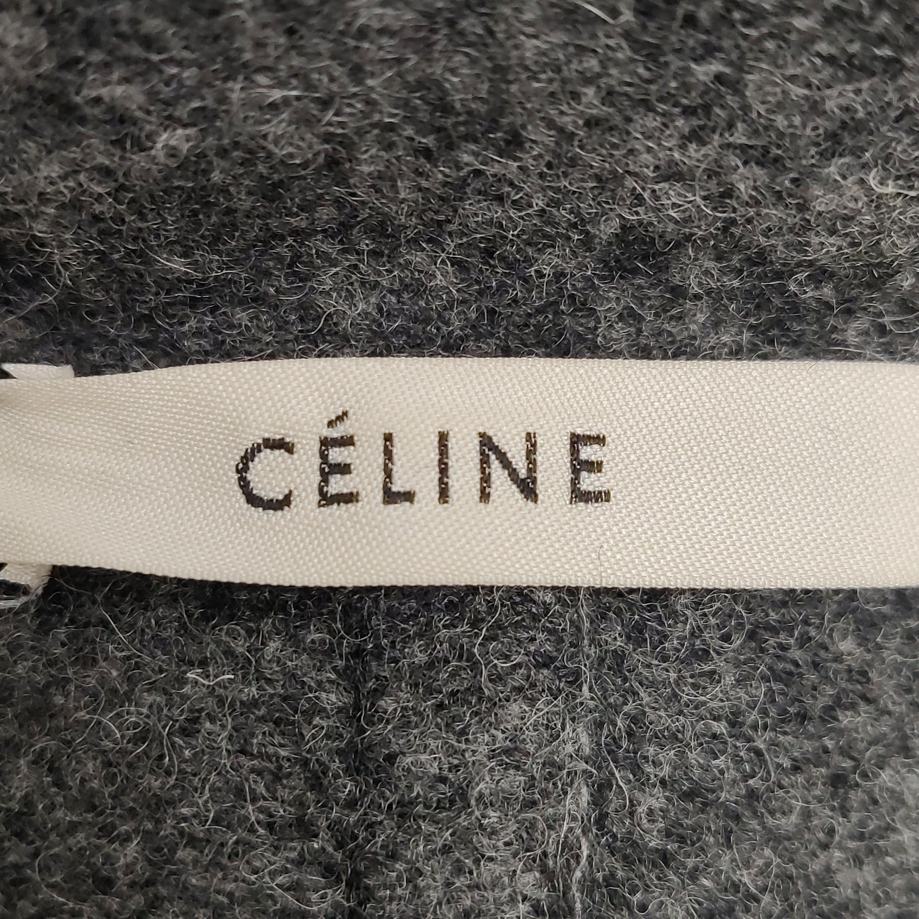 Celine Celine Wool Blend Double Breasted Coat Size 34 Size XS / US 0-2 / IT 36-38 - 4 Thumbnail